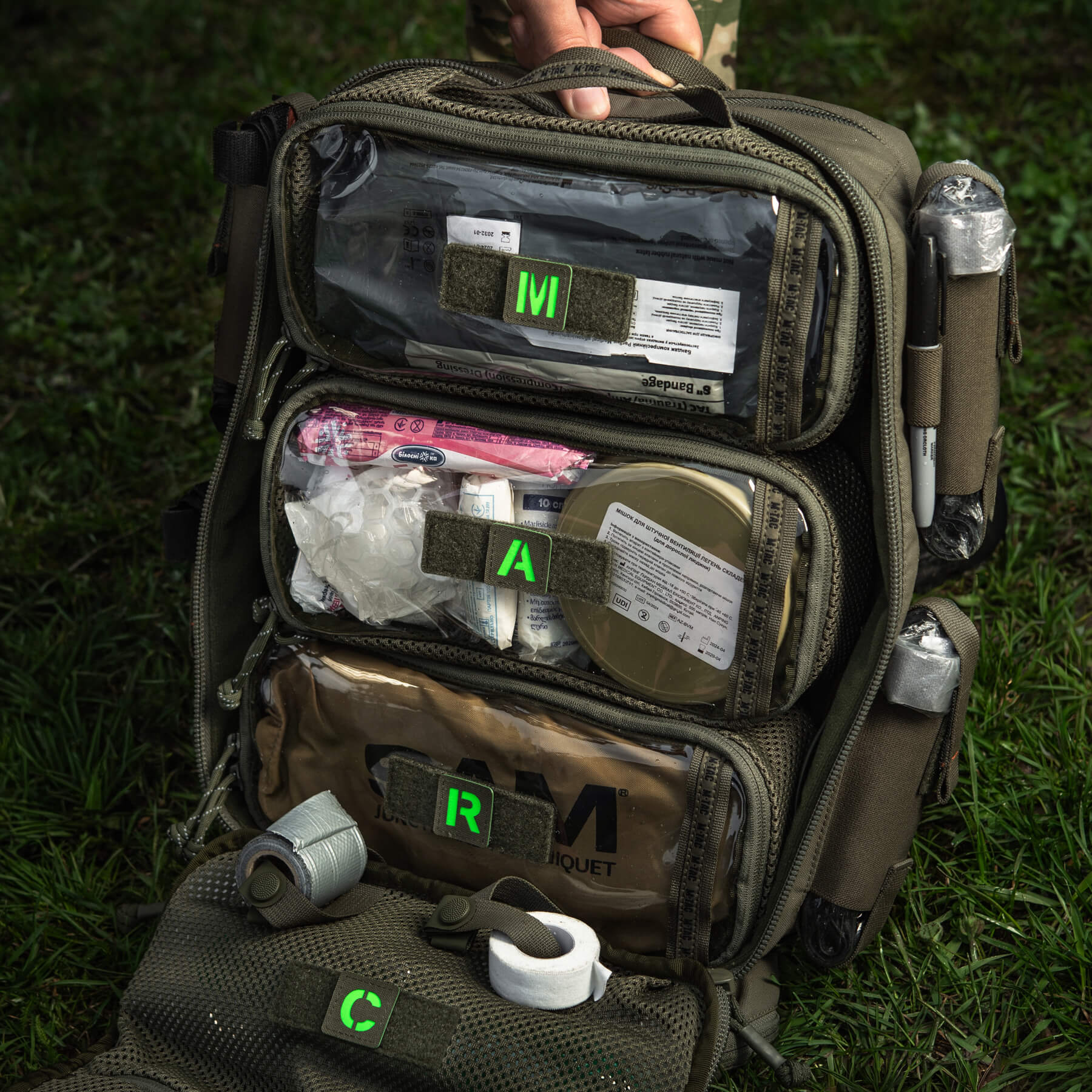M-Tac нашивка MARCH Ranger Green/Green/GID — 13