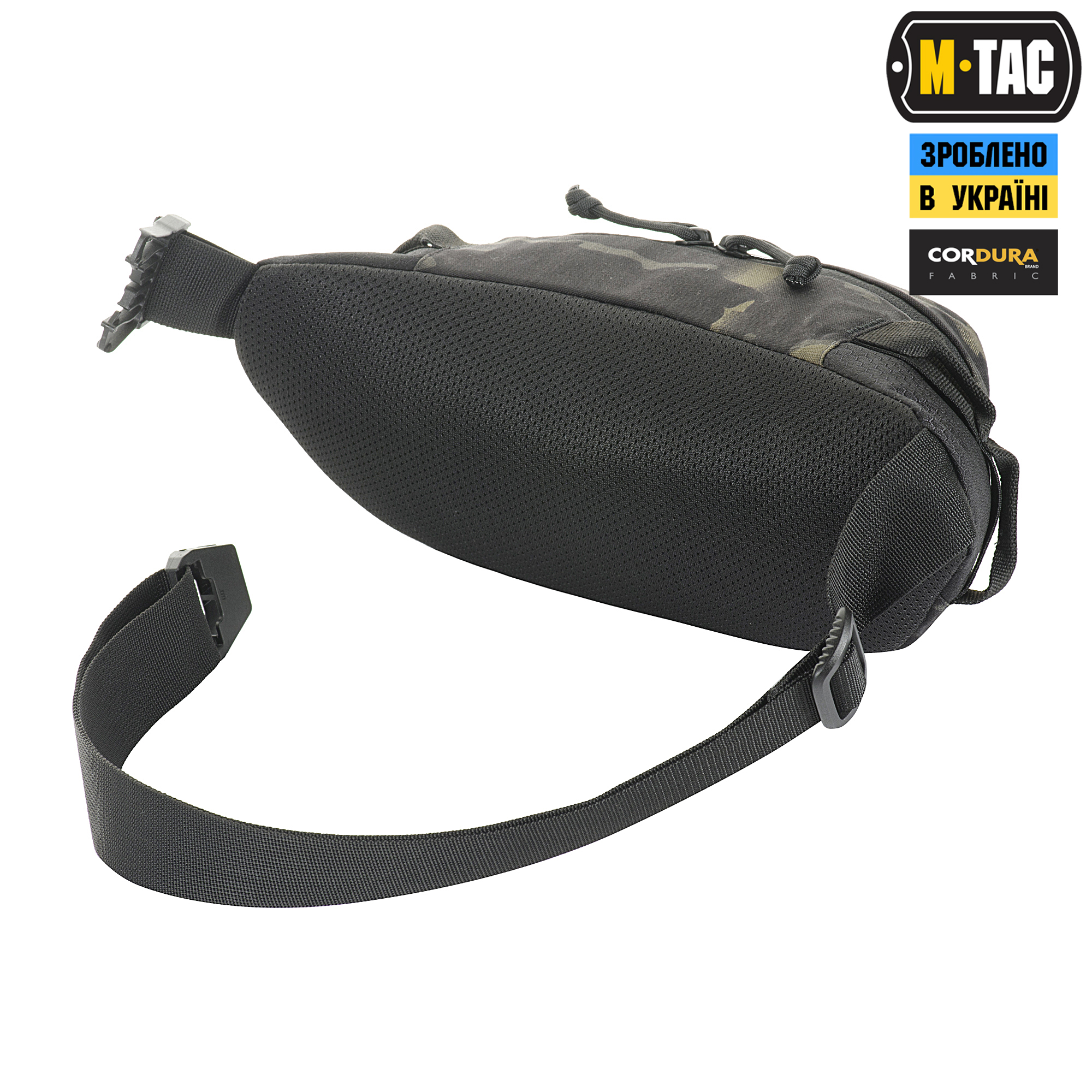 M-Tac сумка Waist Bag Elite Hex Multicam Black/Black — 5