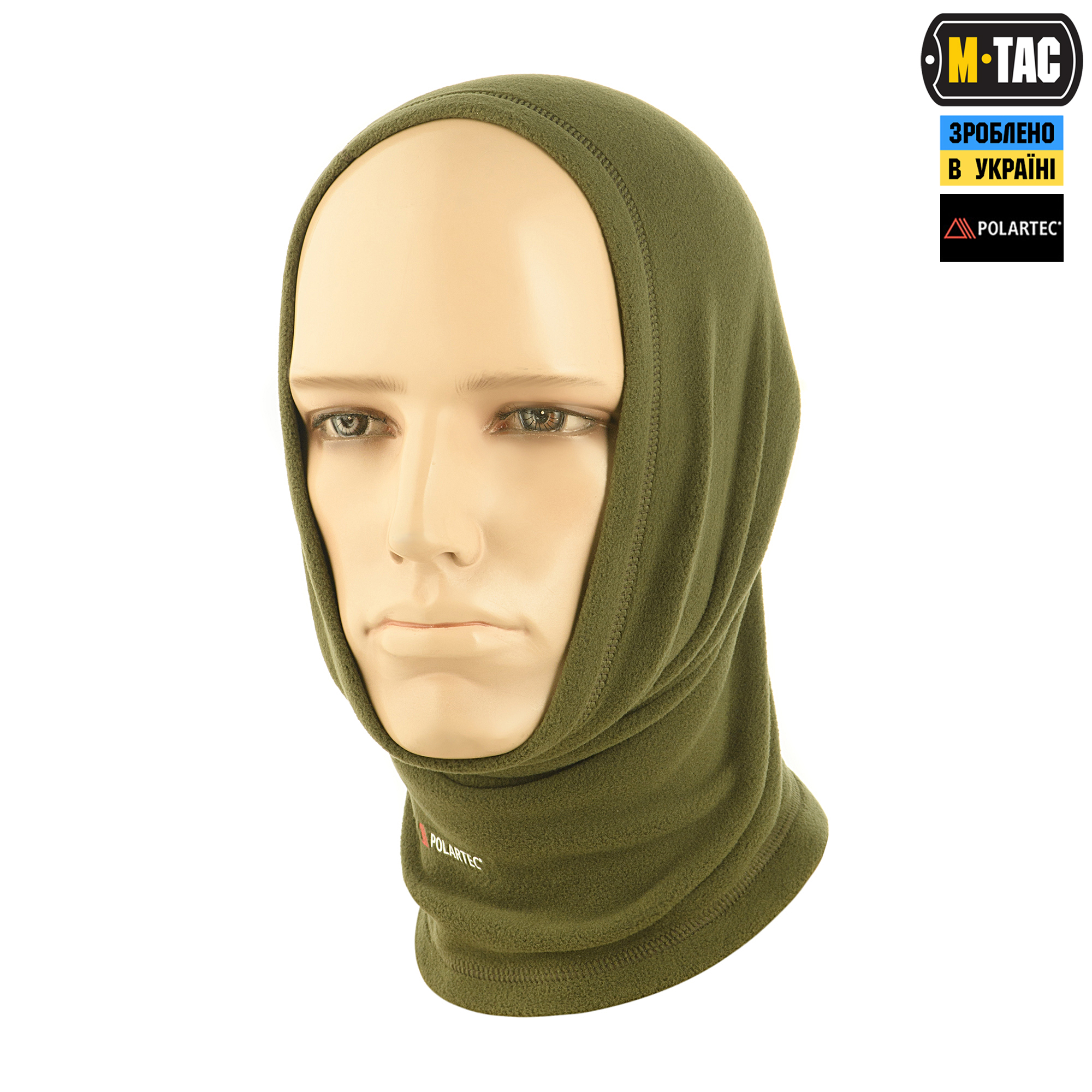M-Tac шарф-труба длинный Polartec Army Olive — 5