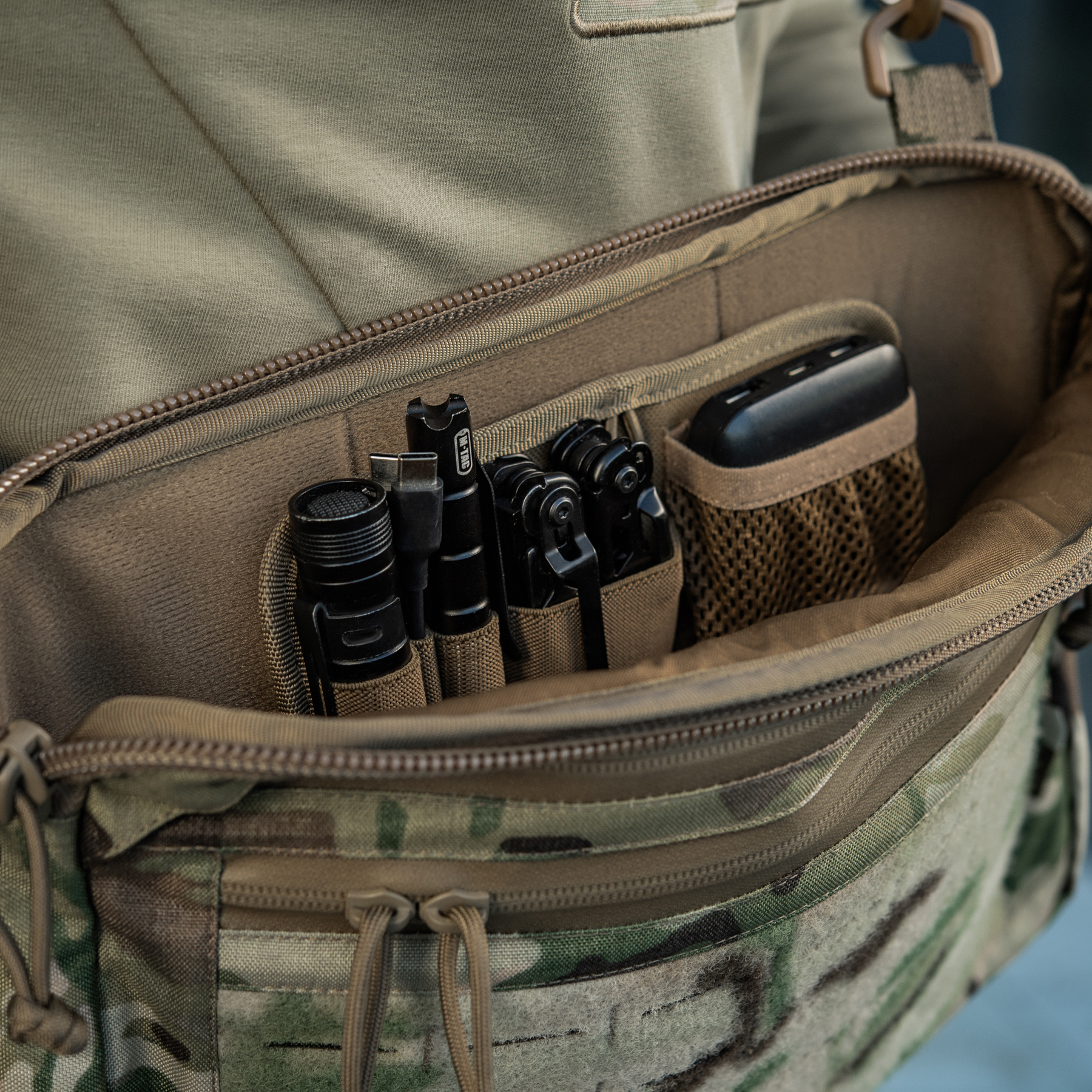 M-Tac сумка Admin Bag Large Elite с липучкой Multicam — 34