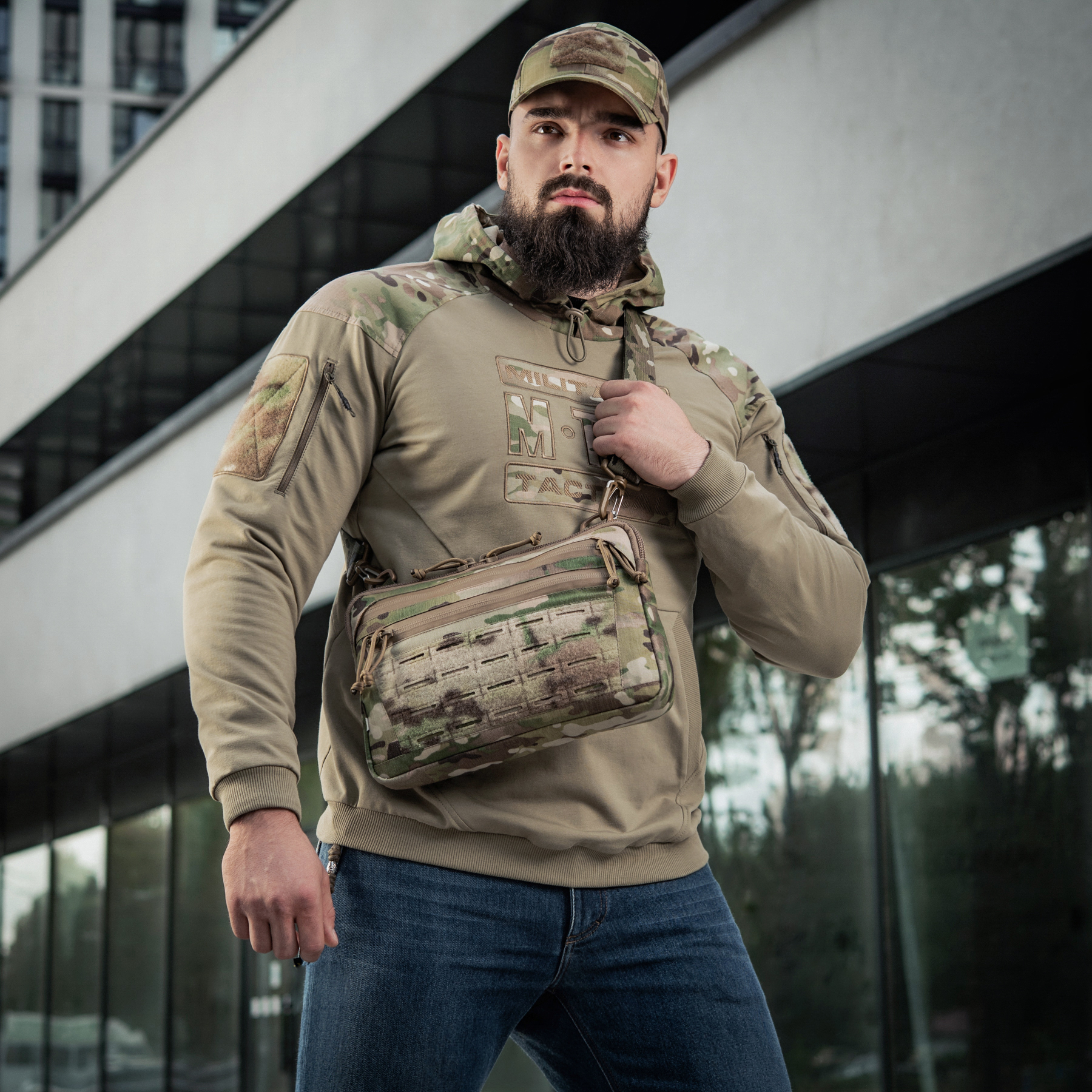 M-Tac сумка Admin Bag Medium Elite с липучкой Multicam — 14