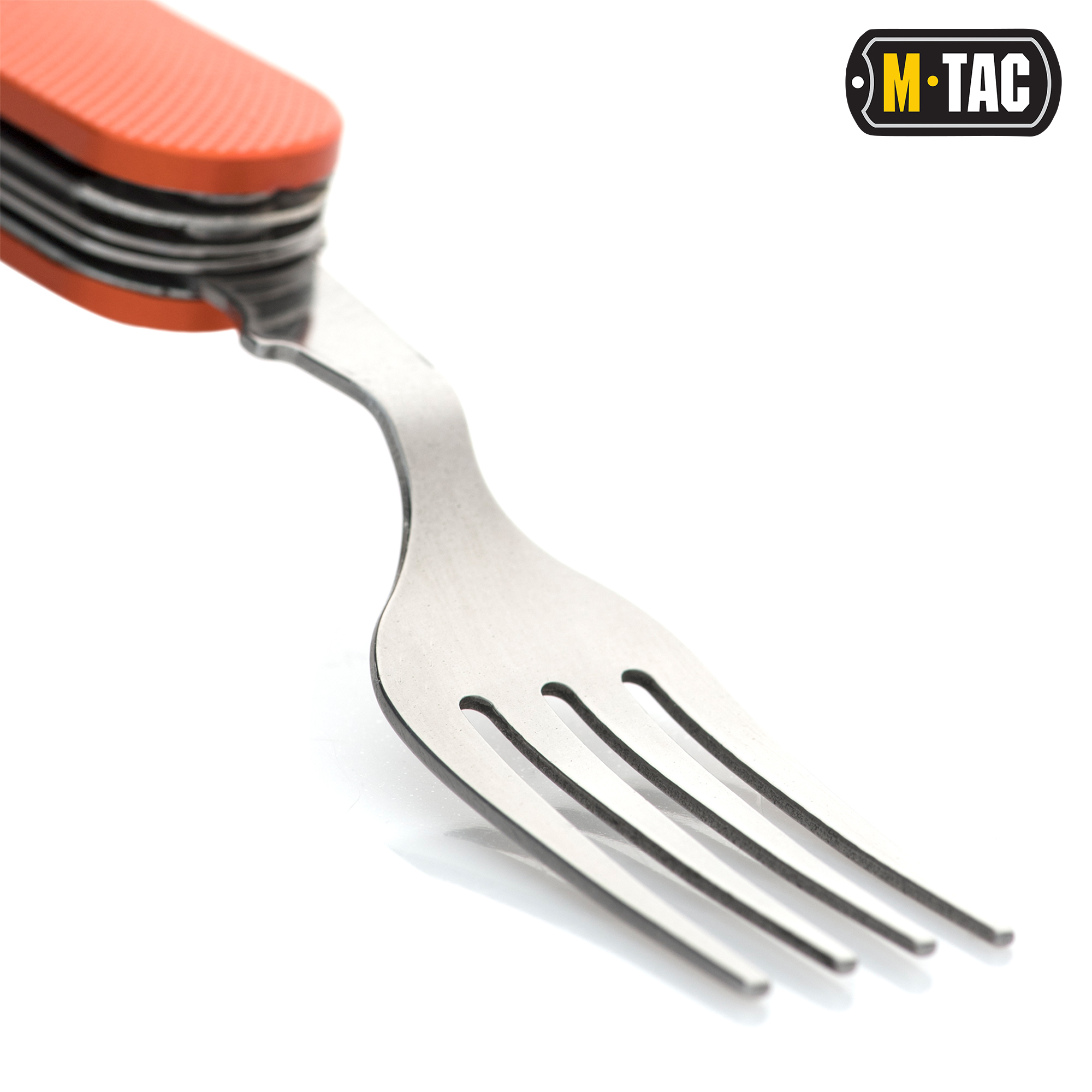 M-Tac столовый набор складной разъемный Orange/Steel — 5