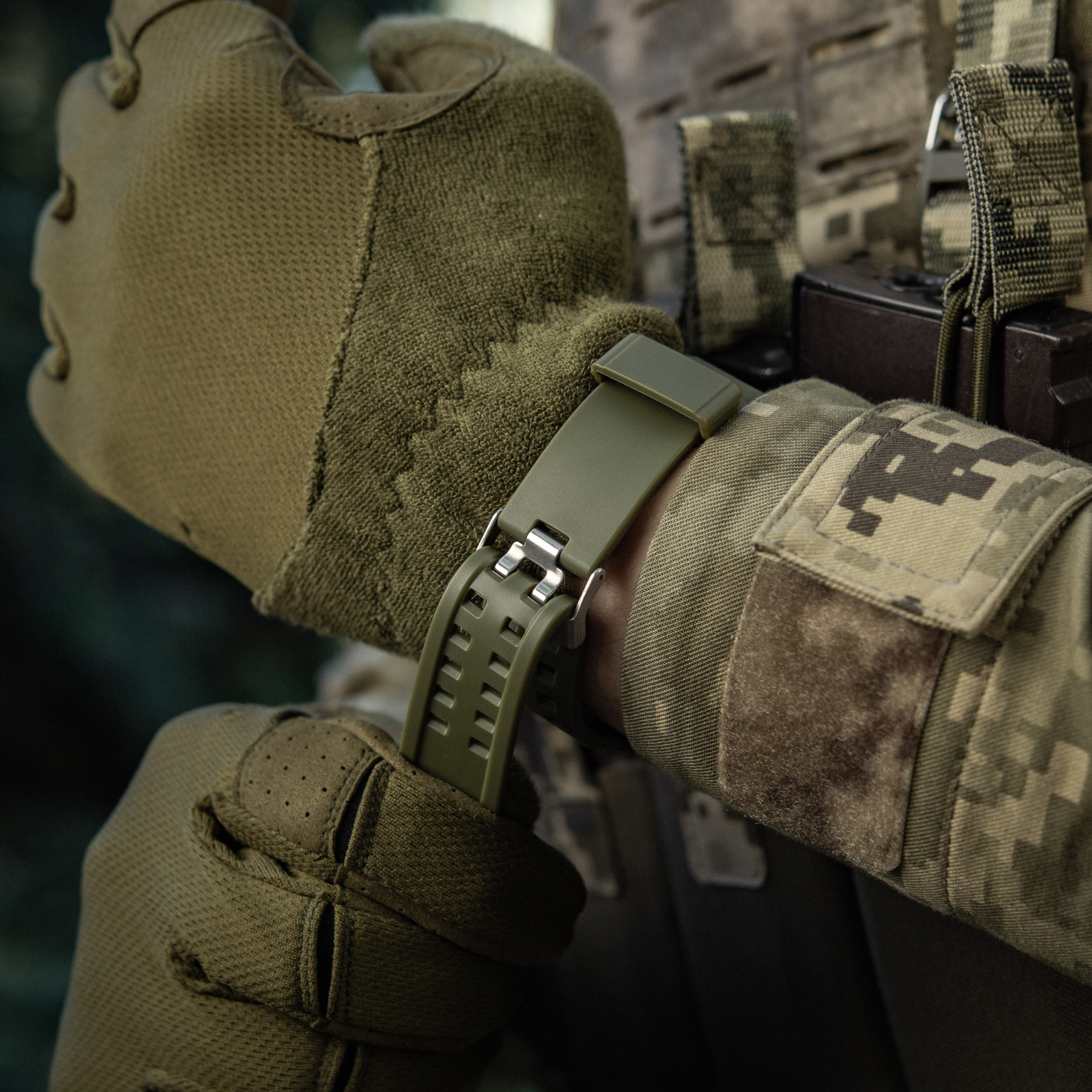 M-Tac часы тактические 2037 Army Green — 19