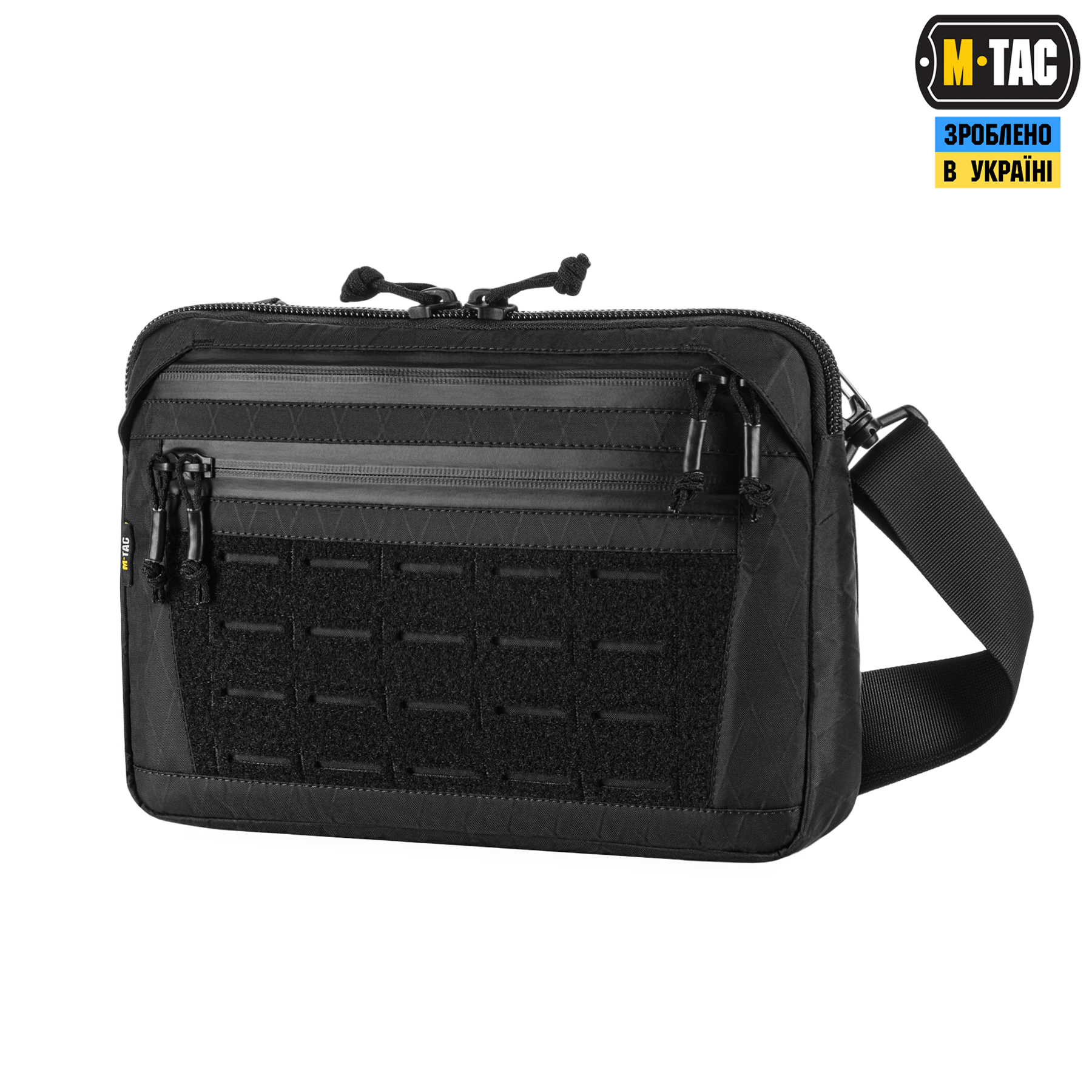 M-Tac сумка Admin Bag Medium X-Pac Elite з липучкою Black — 2