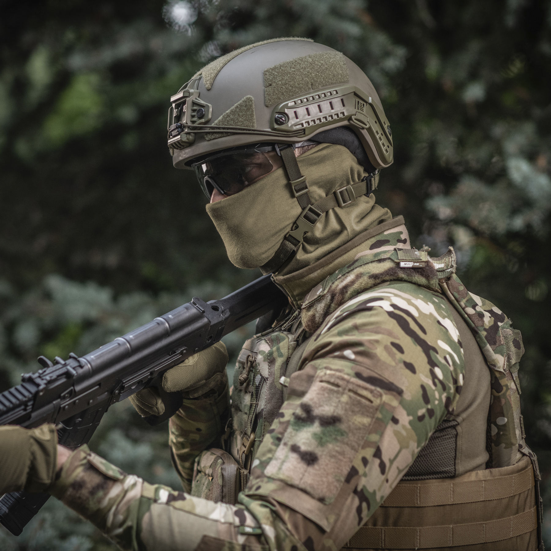 M-Tac шарф-труба Х/Б Dark Olive — 10