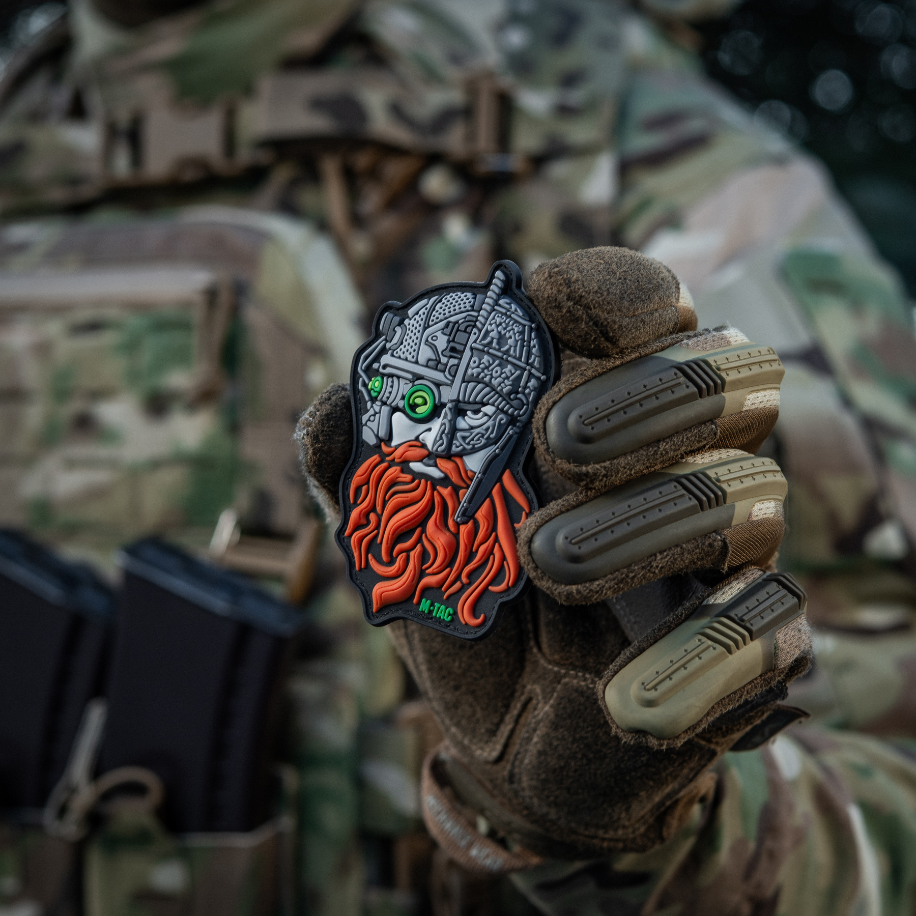 M-Tac нашивка Руда борода Black — 11