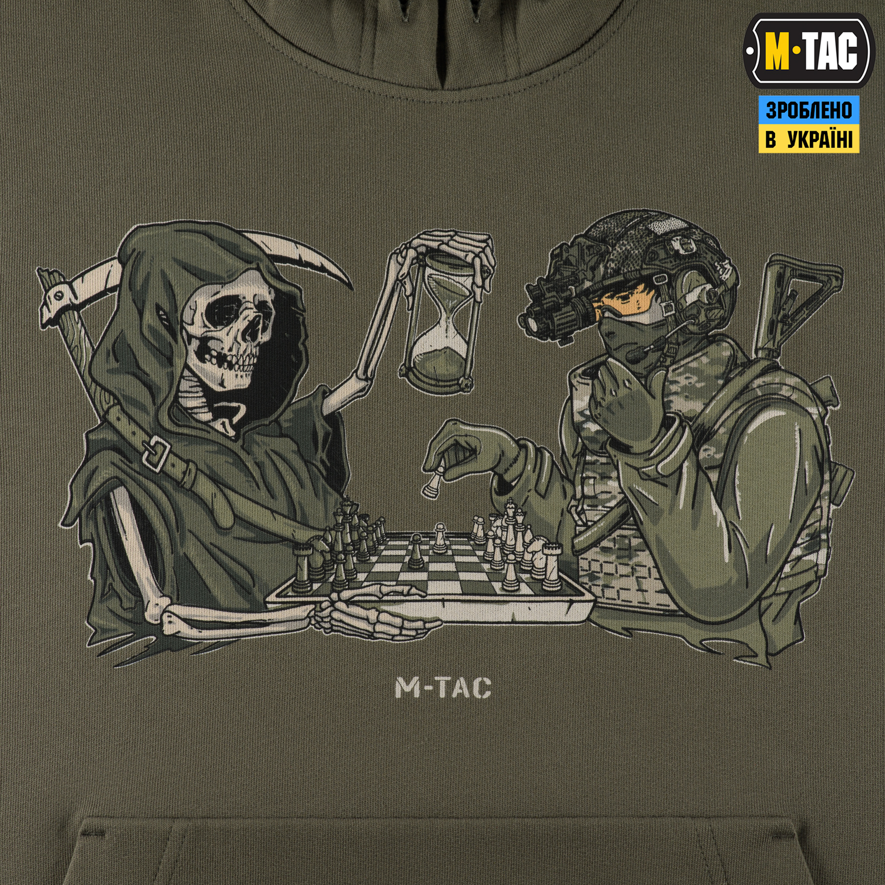 M-Tac кофта Hoodie Time Oversize Hard Ranger Green — 7