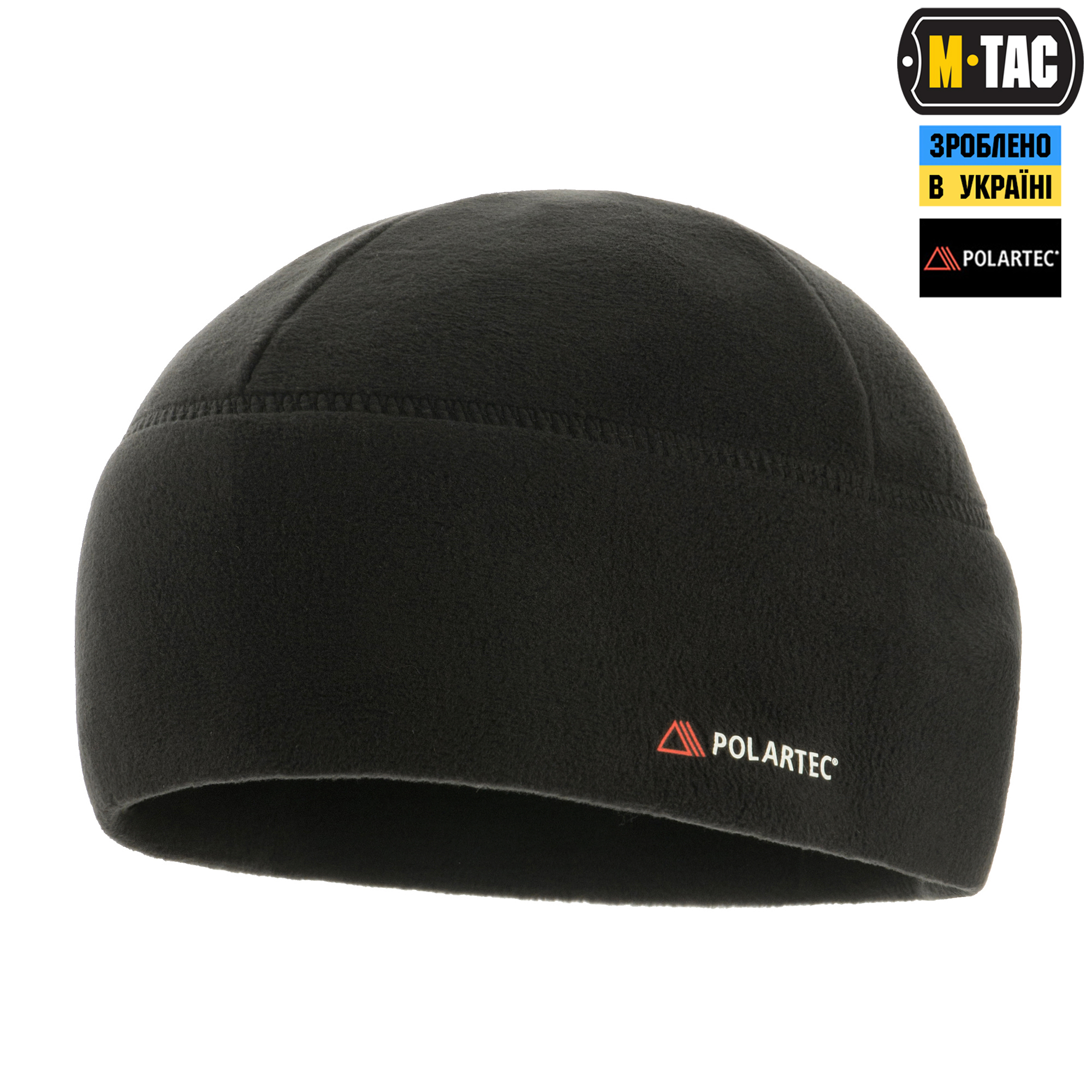 M-Tac шапка Watch Cap флис Light Polartec Black — 5