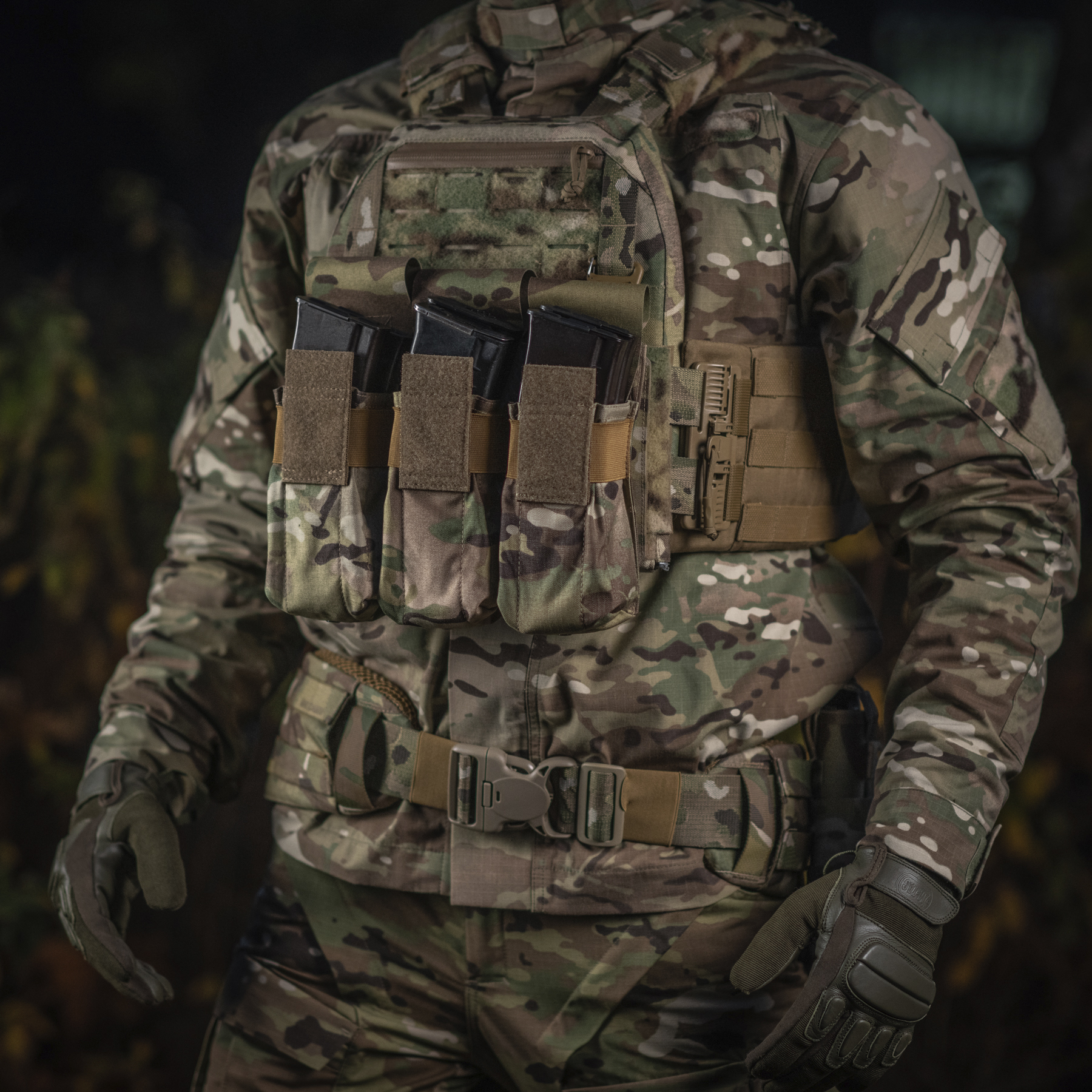 M-Tac подсумок на два магазина закрытый Multicam — 13