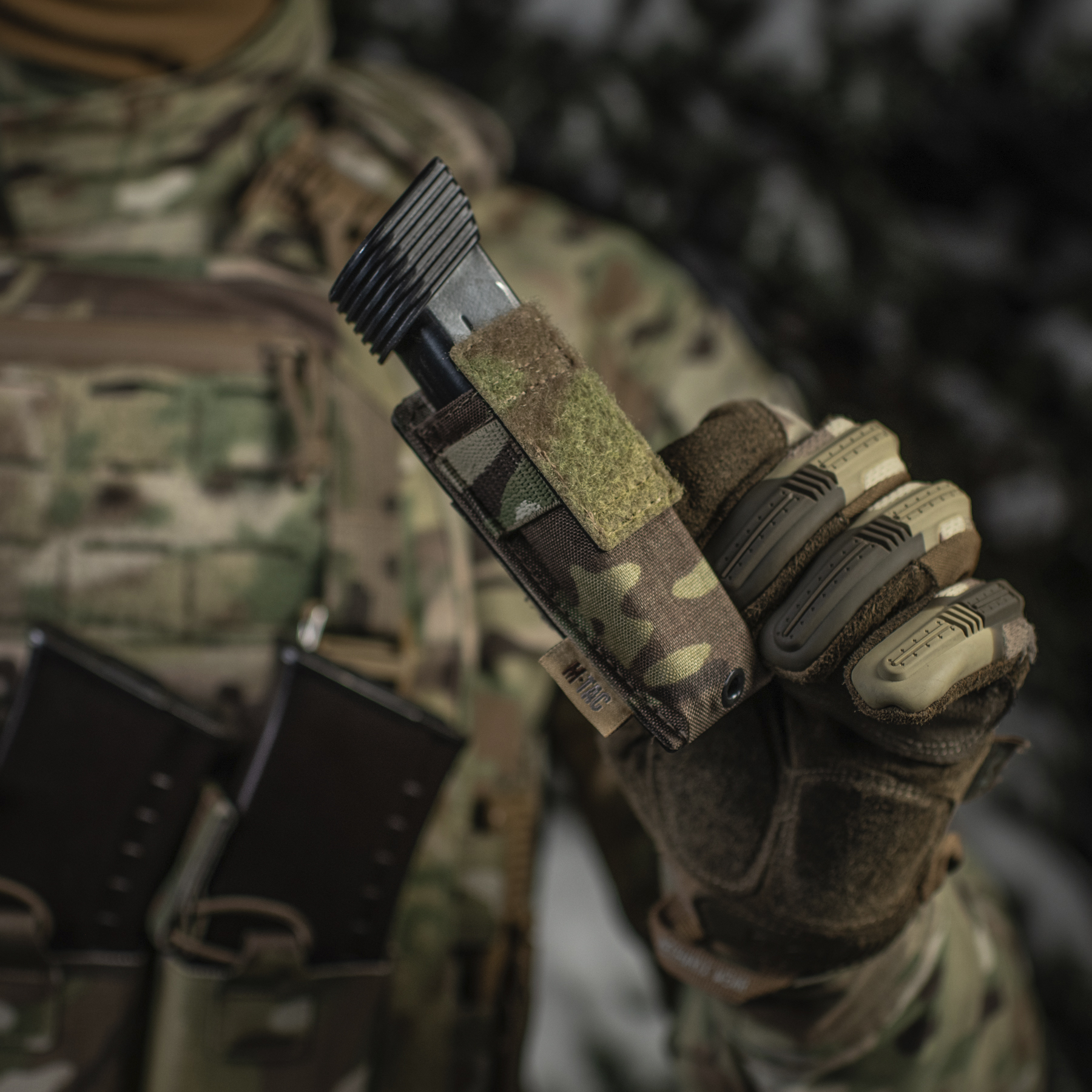 M-Tac подсумок для пистолетного магазина/мультитула Elite Multicam — 21