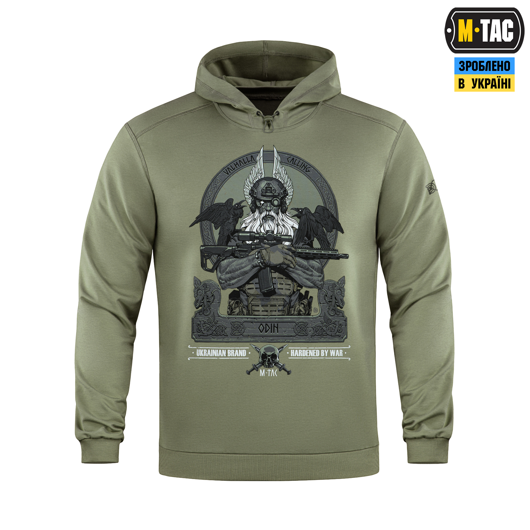M-Tac кофта Hoodie Odin Light Olive — 3