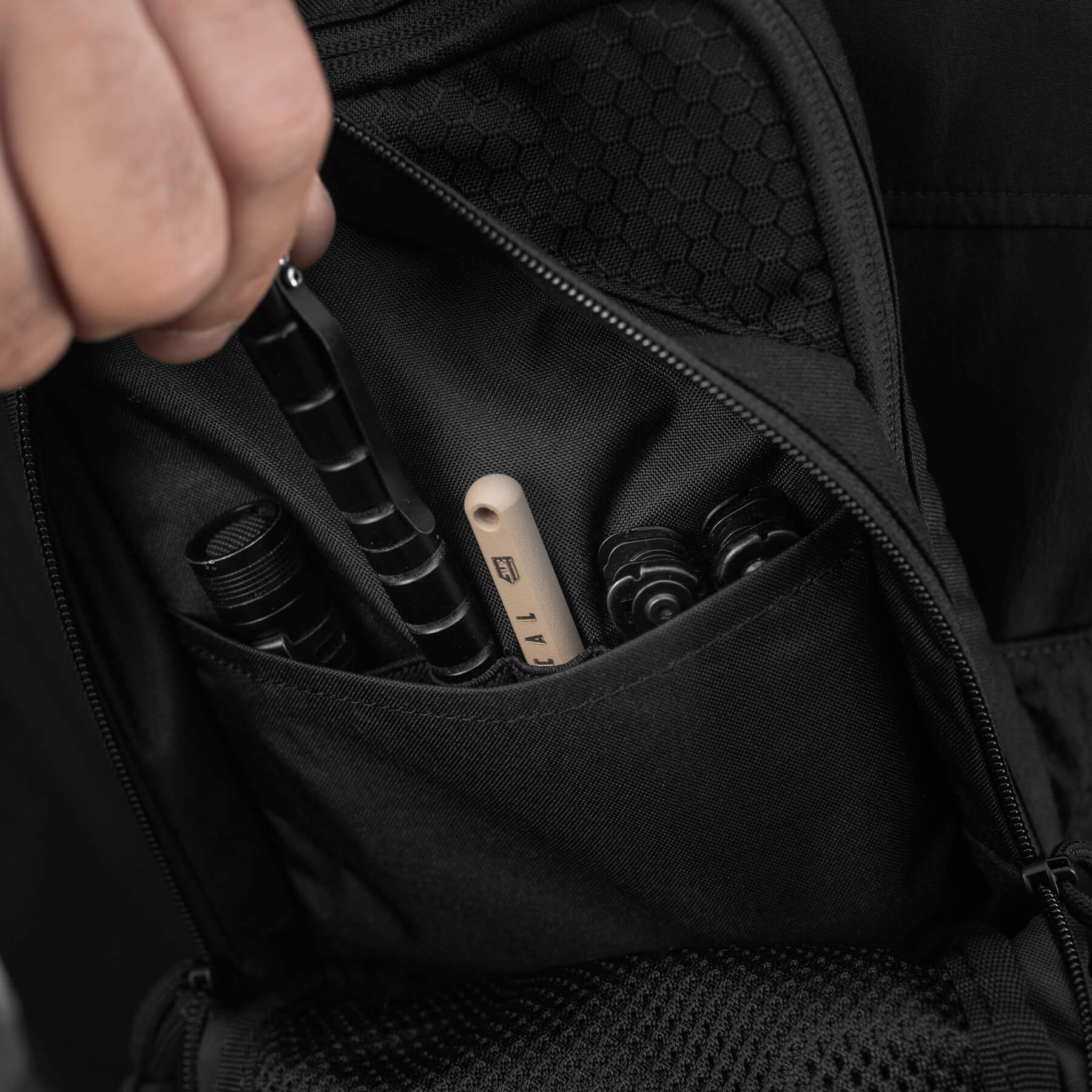 M-Tac сумка Sling Pistol Bag Hex Black — 35