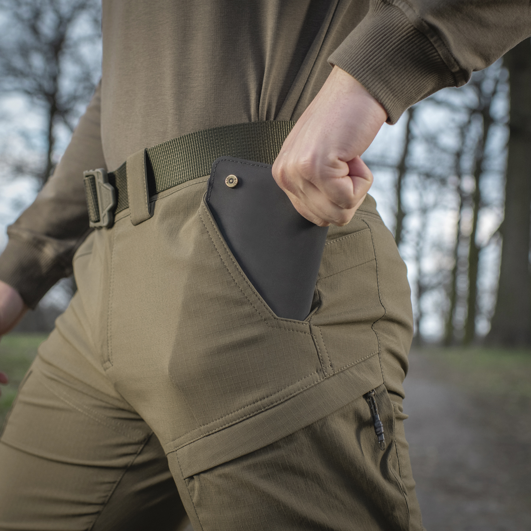 M-Tac брюки Sahara Flex Light Dark Olive — 13