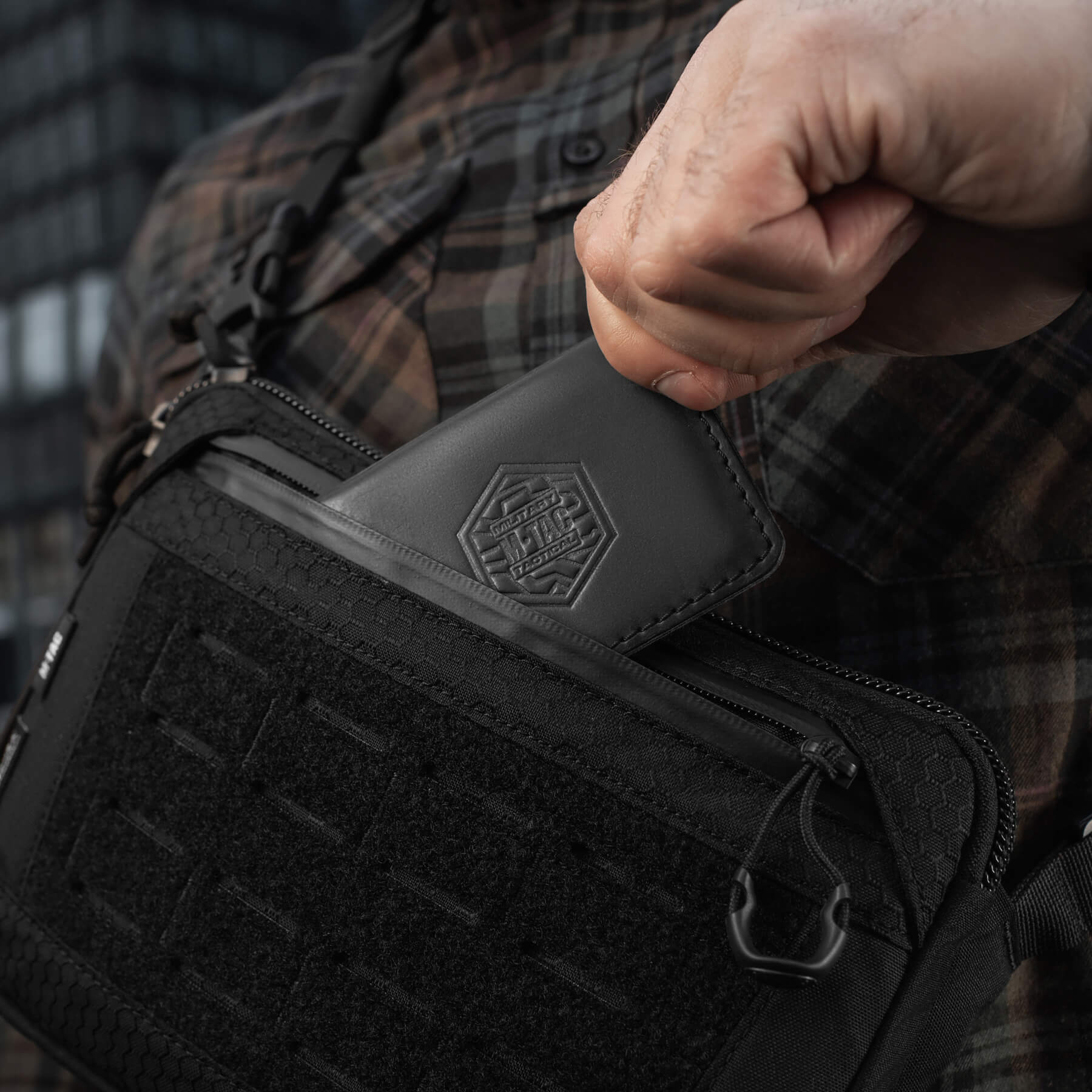 M-Tac сумка Admin Bag с липучкой Black — 29