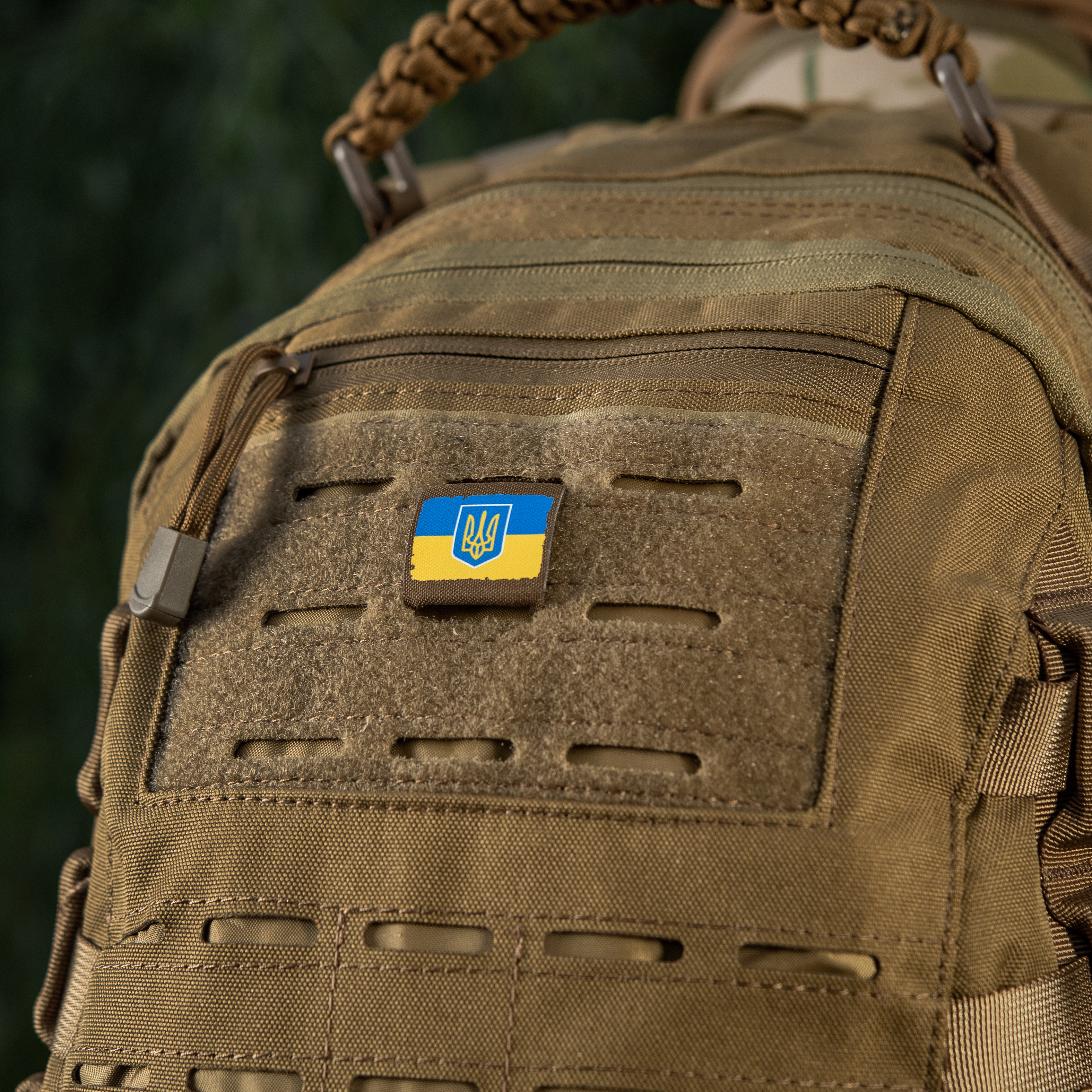 M-Tac MOLLE Patch Прапор України з гербом Full Color/Coyote — 7