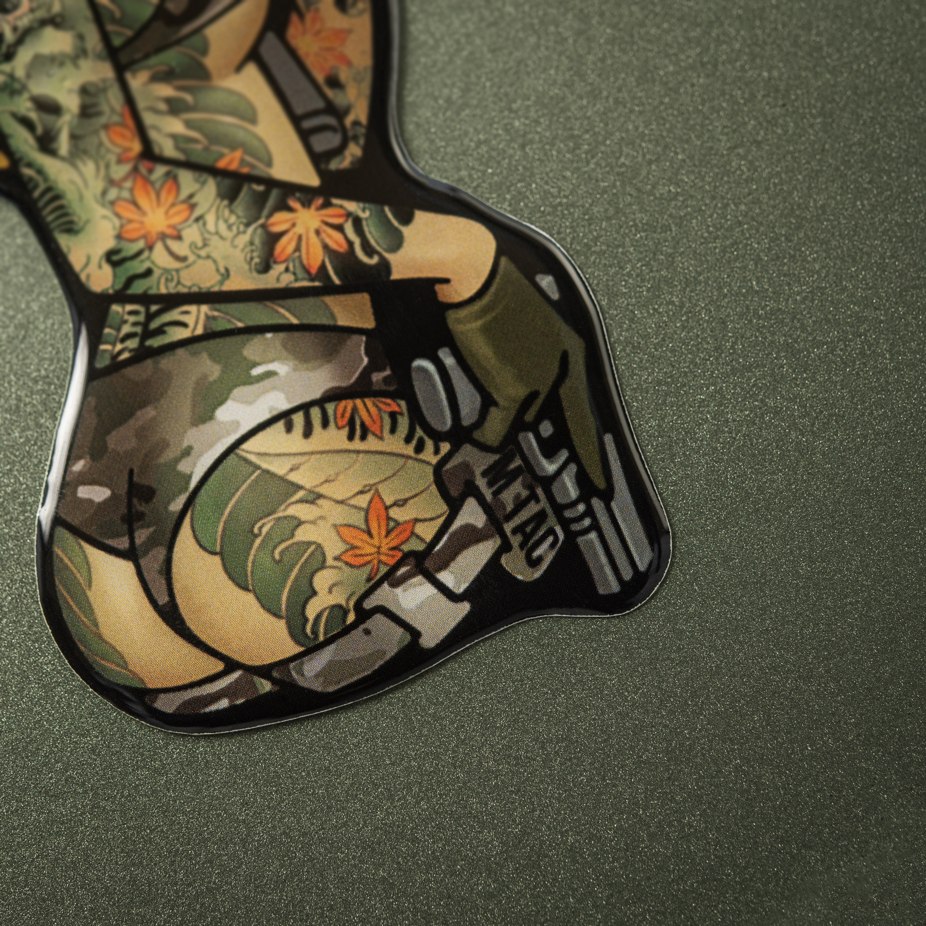 M-Tac наклейка обємна girl №4 tattoo Якудза — 9