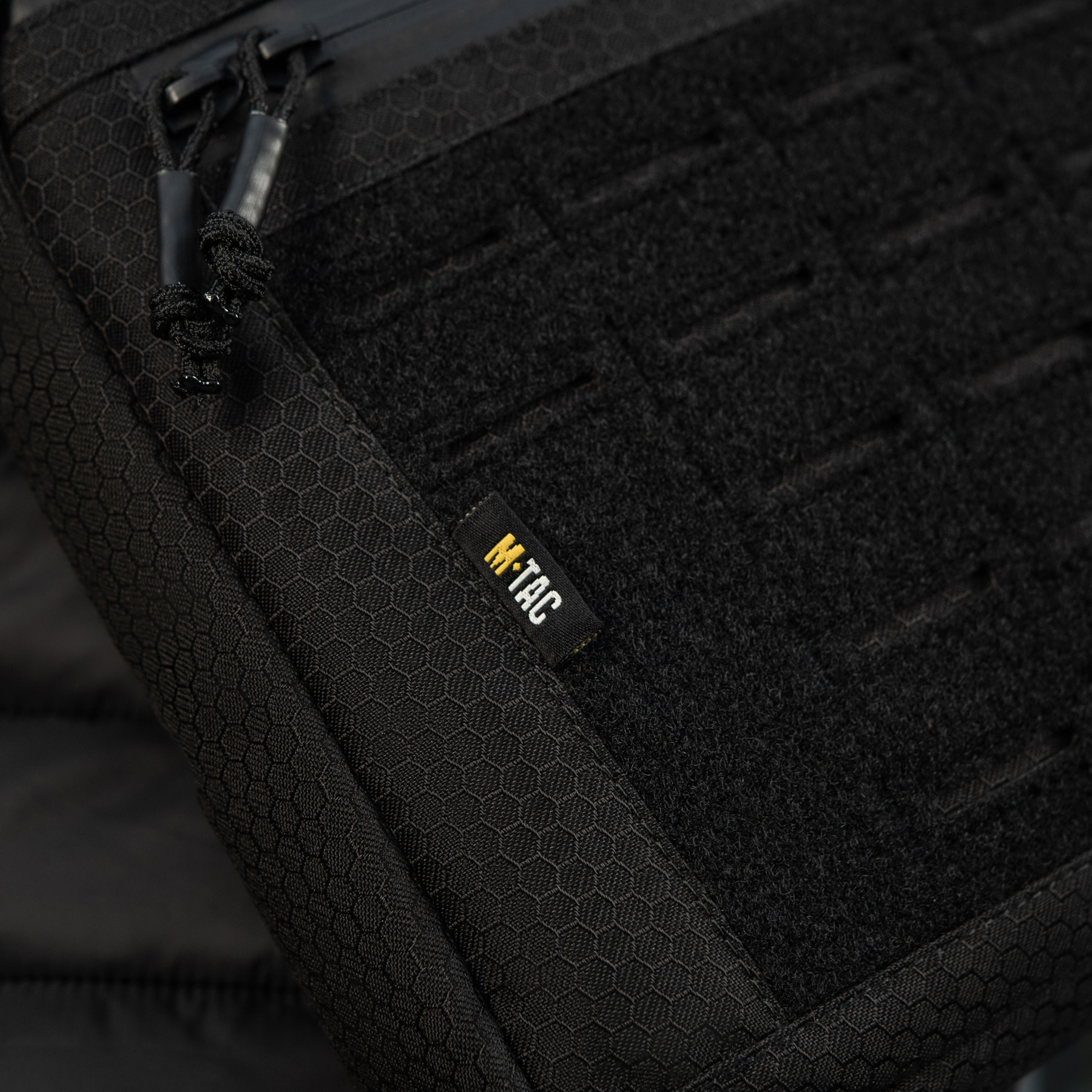 M-Tac сумка Admin Bag Large Elite с липучкой Hex Black — 18