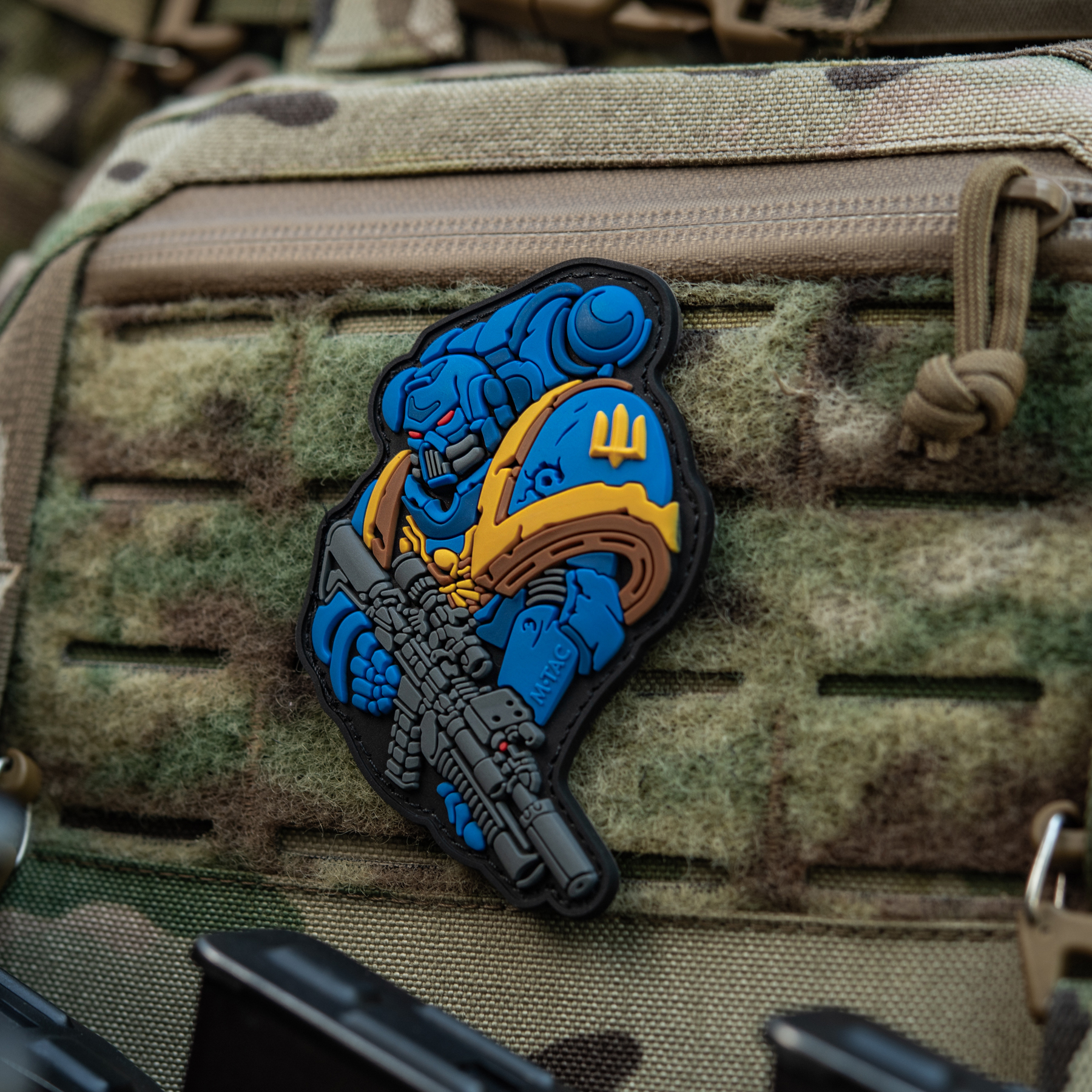 M-Tac нашивка Штурмовик Yellow/Blue — 5