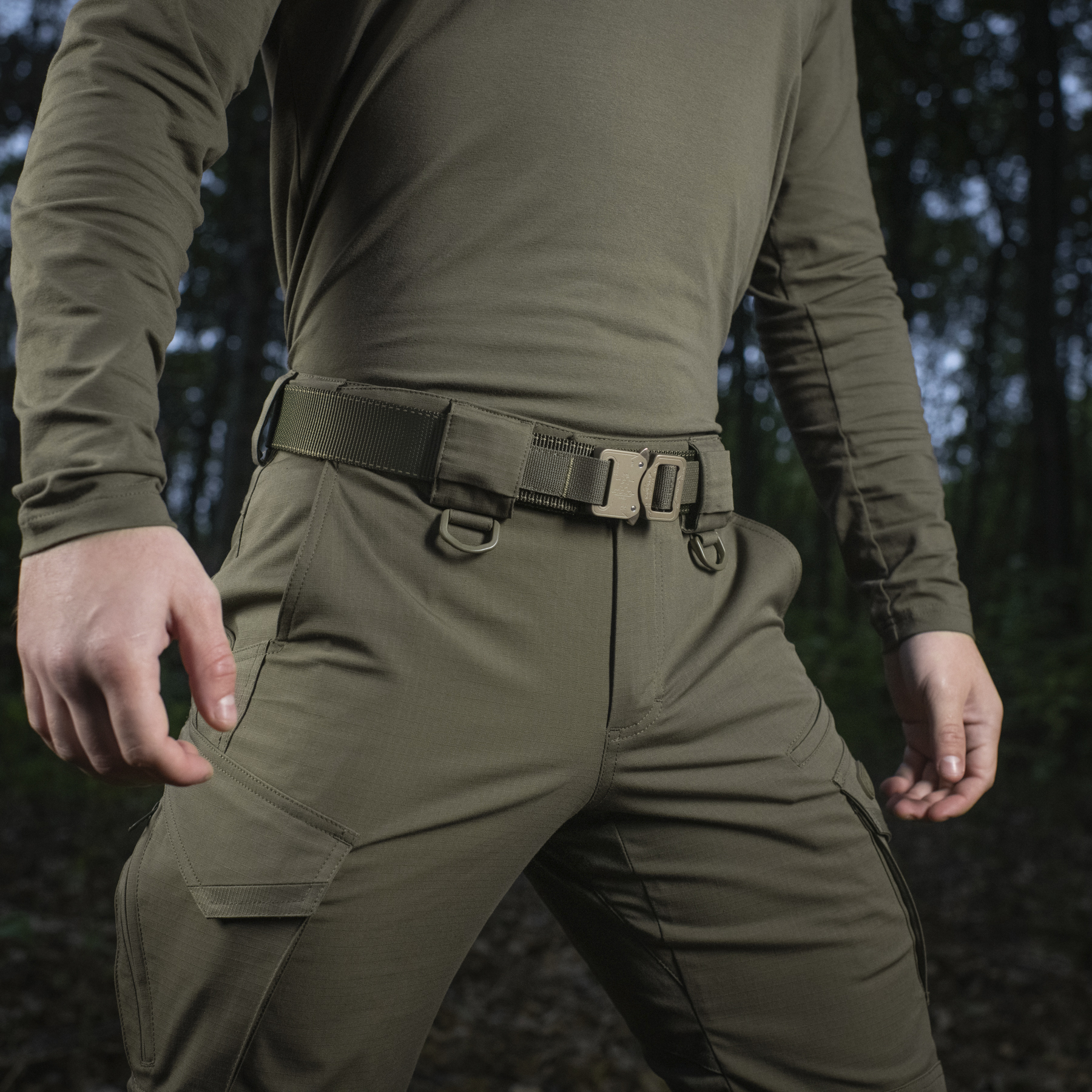 M-Tac ремень Cobra Buckle Belt Ranger Green — 13