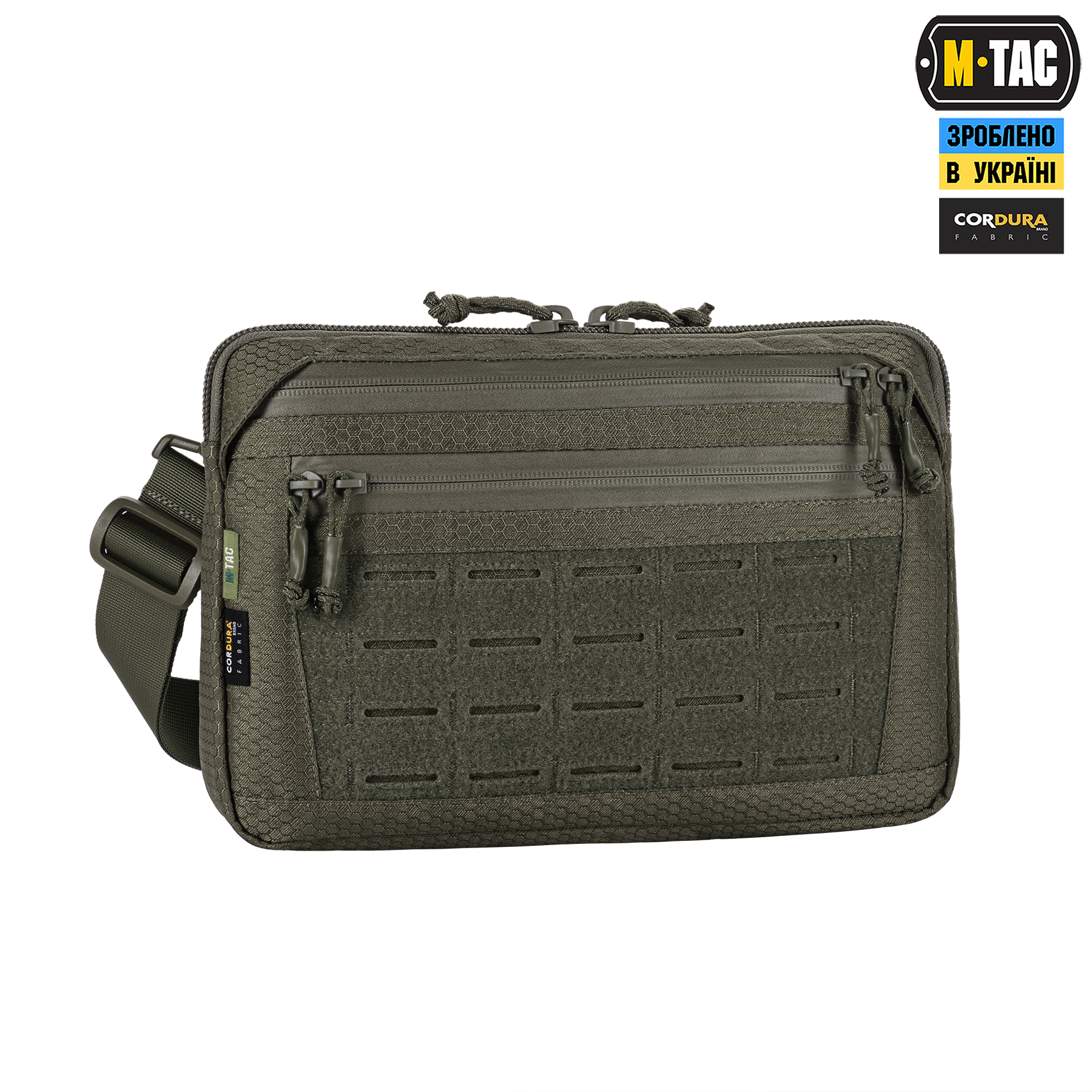 M-Tac сумка Admin Bag Medium Elite с липучкой Hex Ranger Green — 4