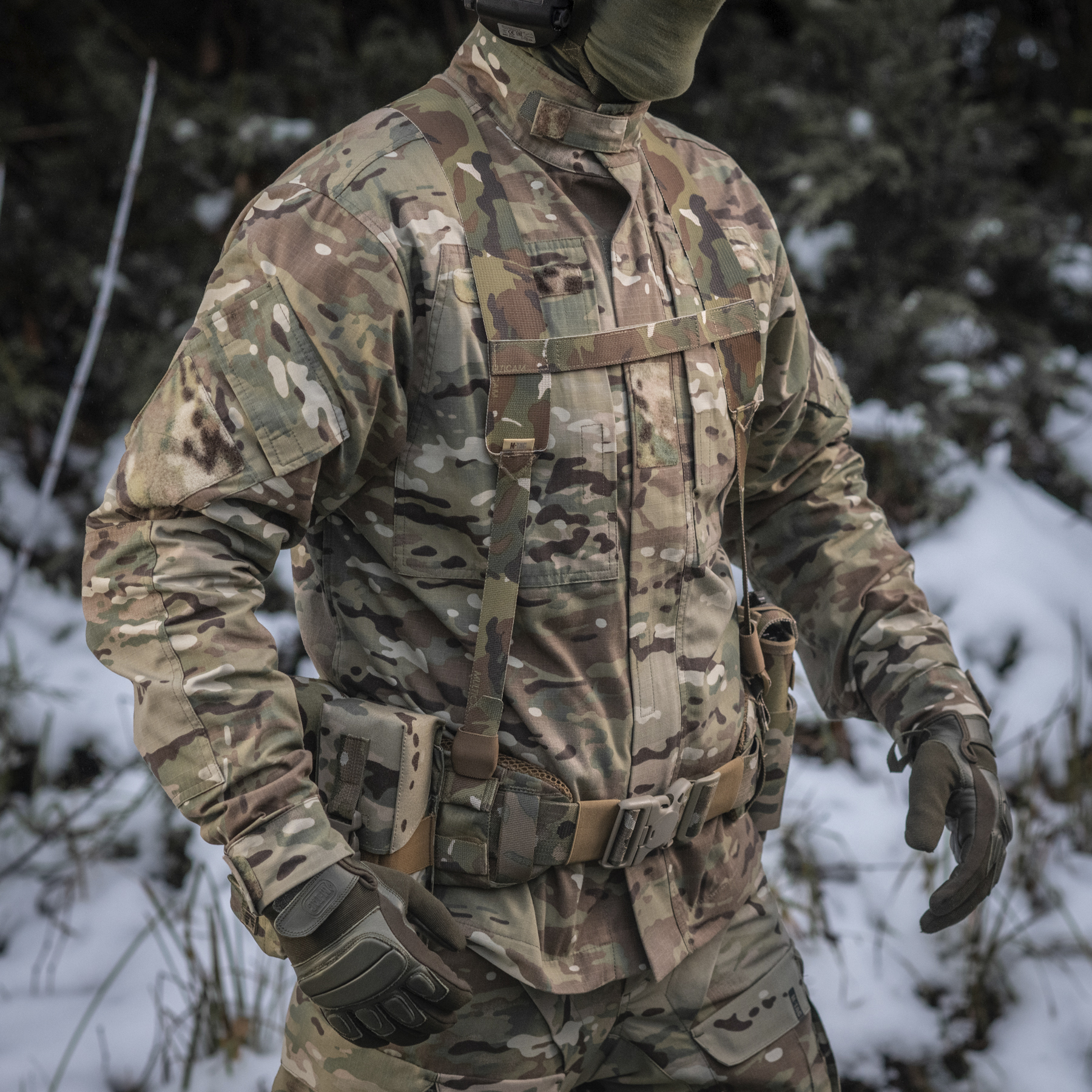 M-Tac ремни плечевые для тактического пояса Elite Multicam — 11