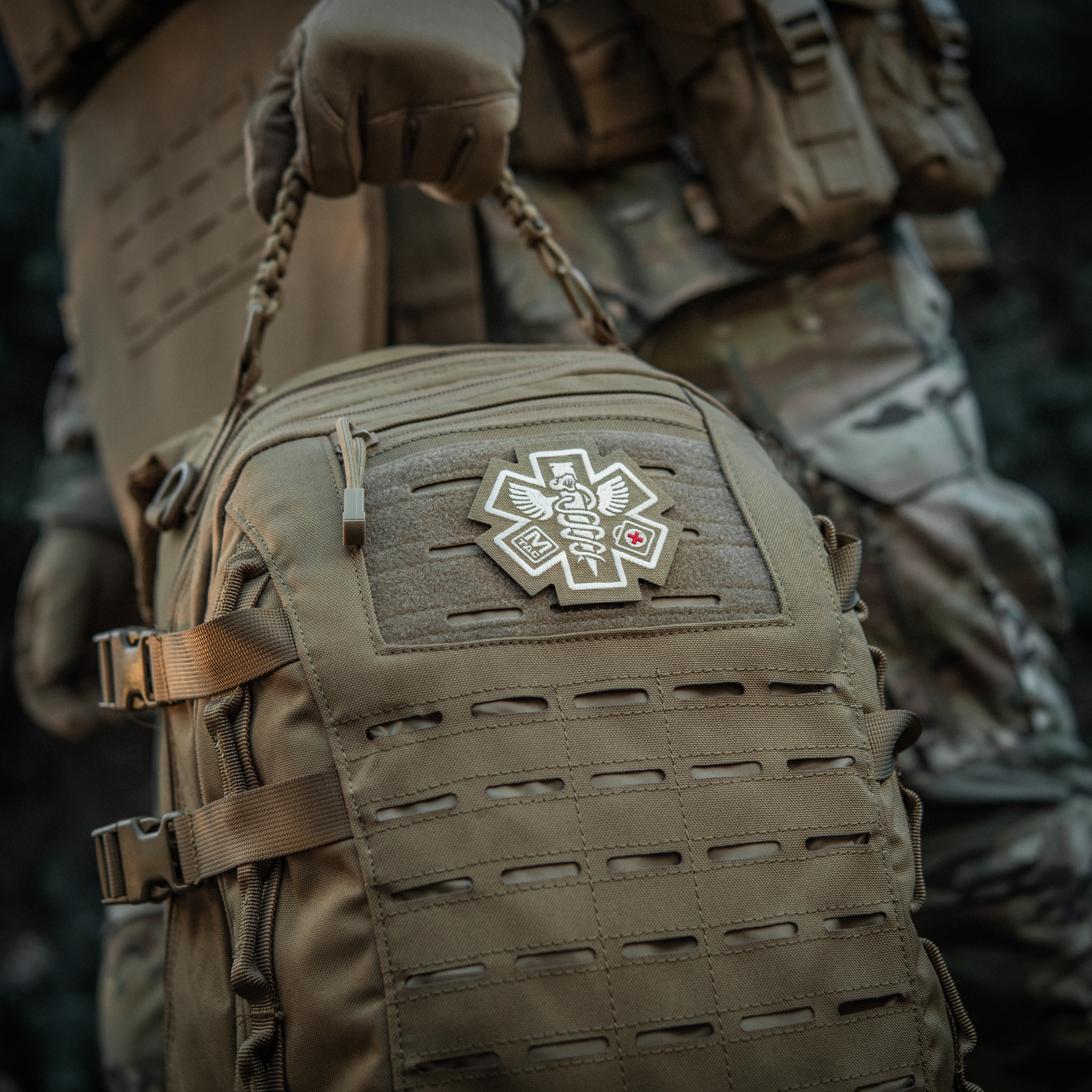 M-Tac нашивка Paramedic (вышивка) Coyote — 8