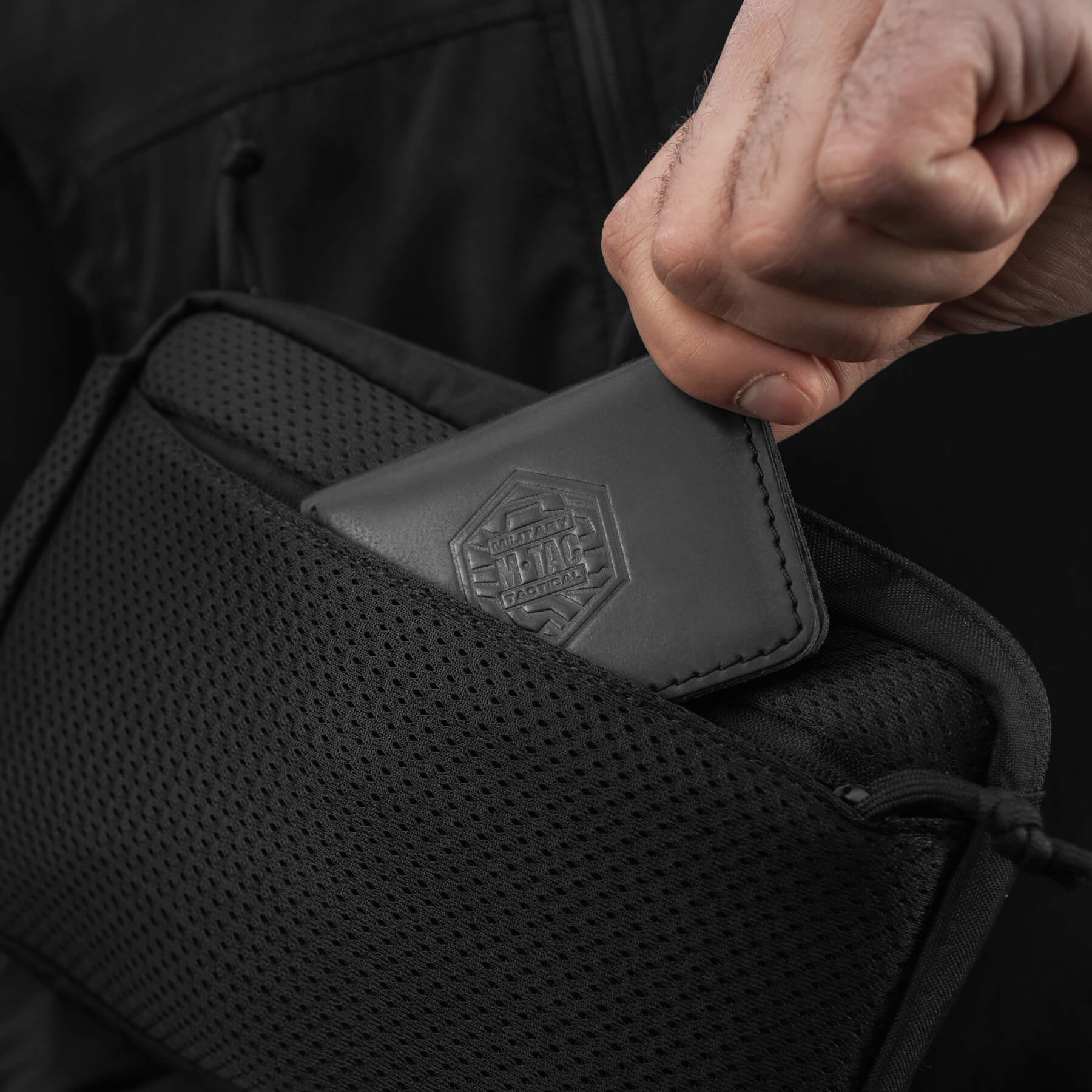 M-Tac сумка Sling Pistol Bag Hex Black — 33