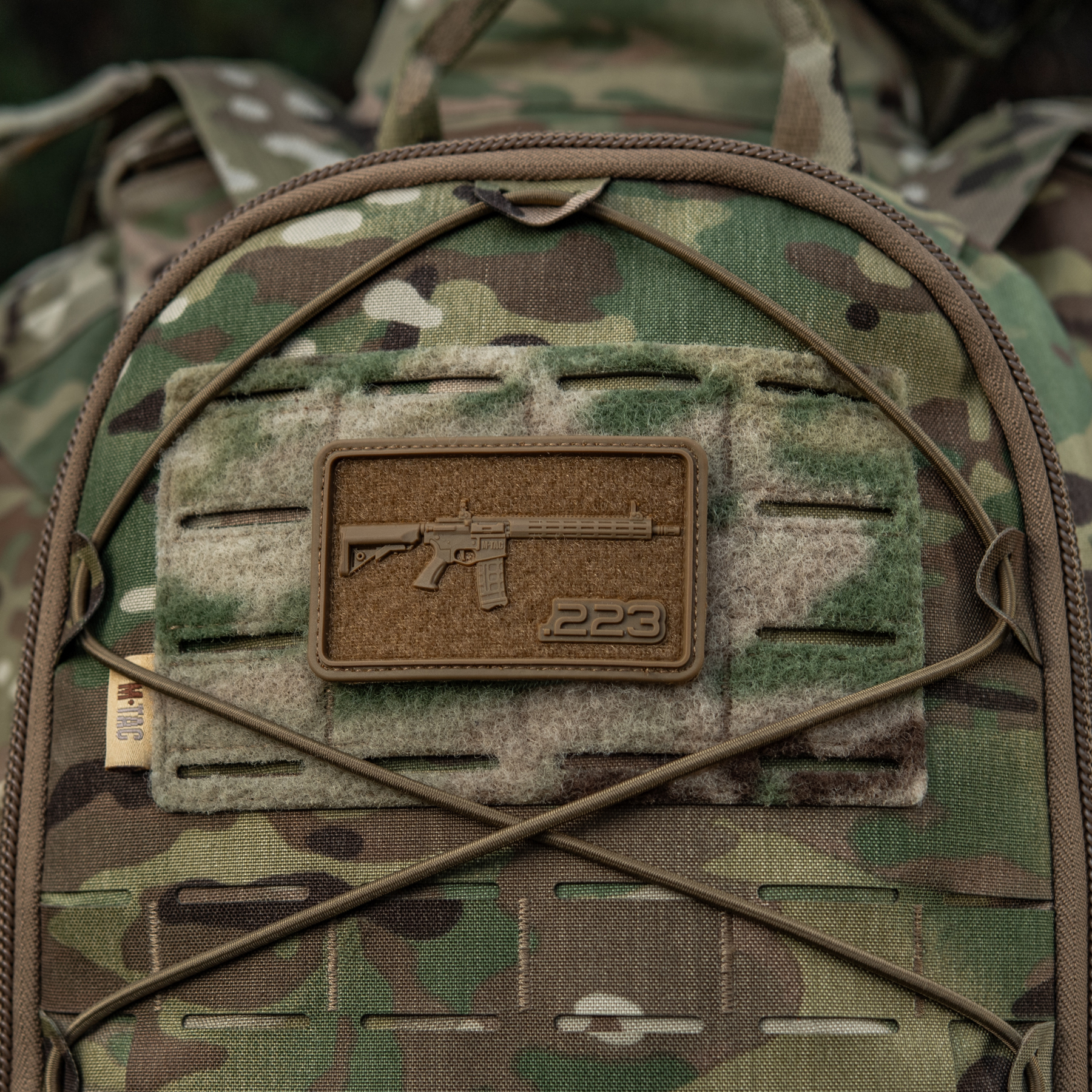 M-Tac нашивка AR-15 Velcro/PVC Coyote — 13