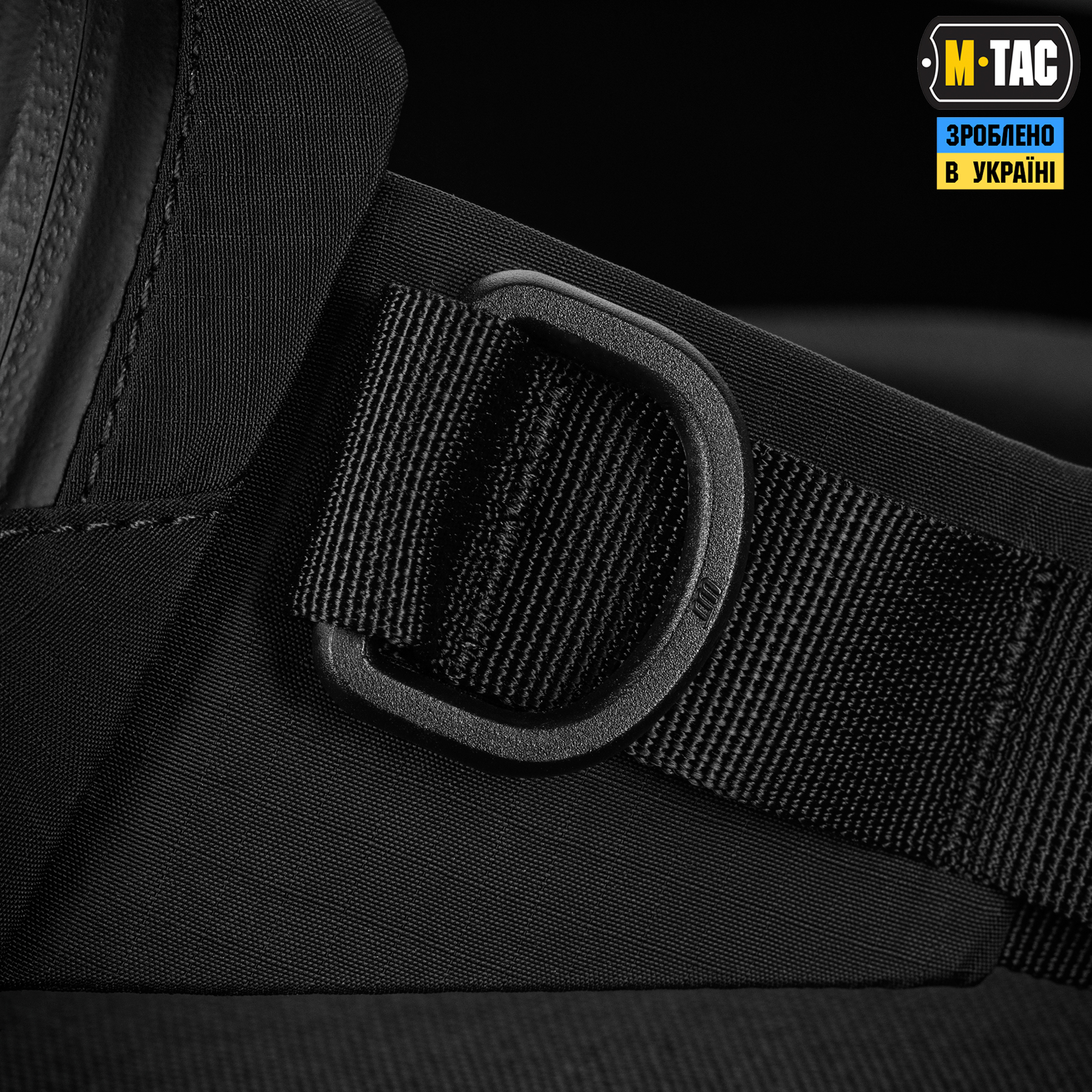 M-Tac сумка City Waist Bag с липучкой Lite-NR Elite Black — 8