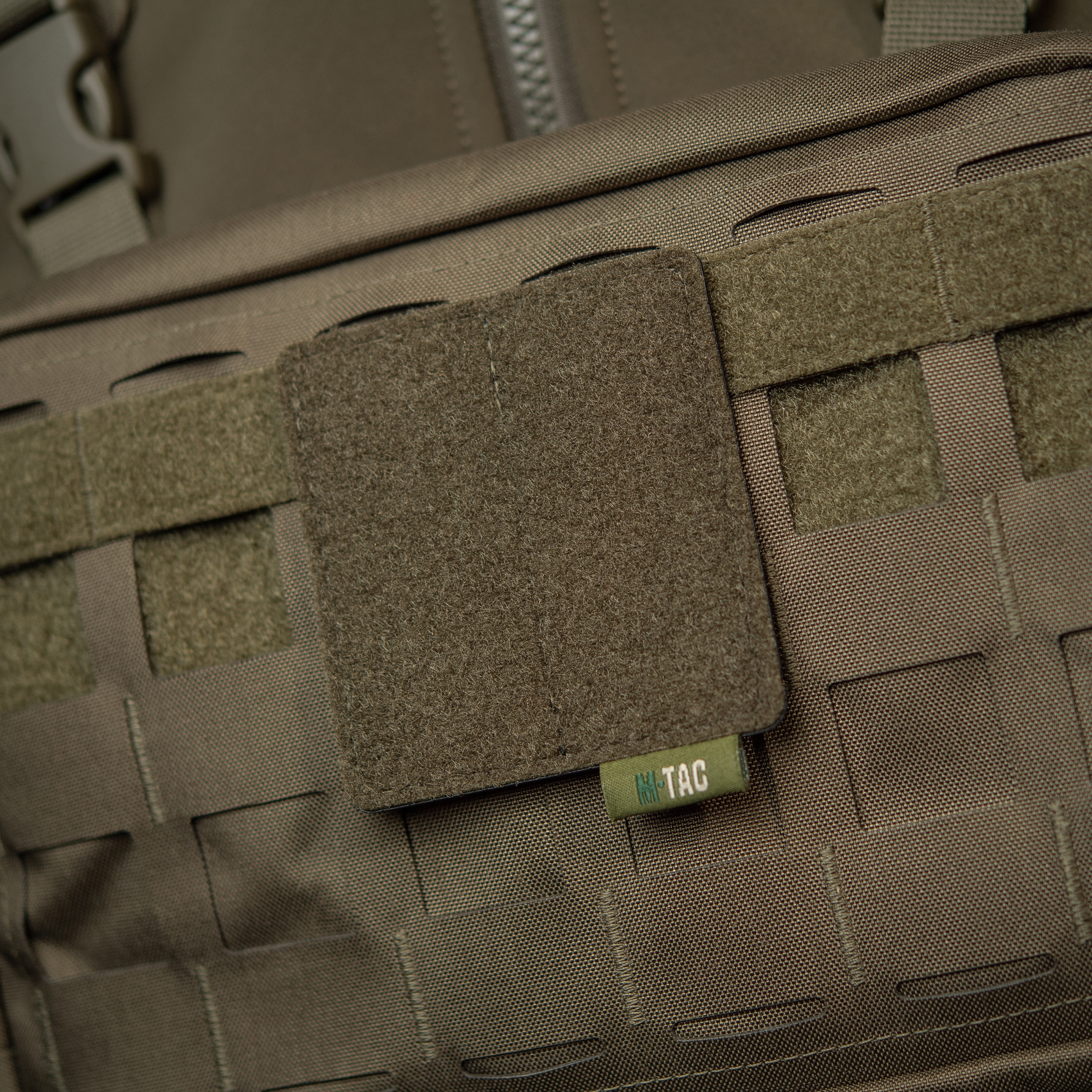 M-Tac панель для нашивок на MOLLE 80x85 Olive — 7