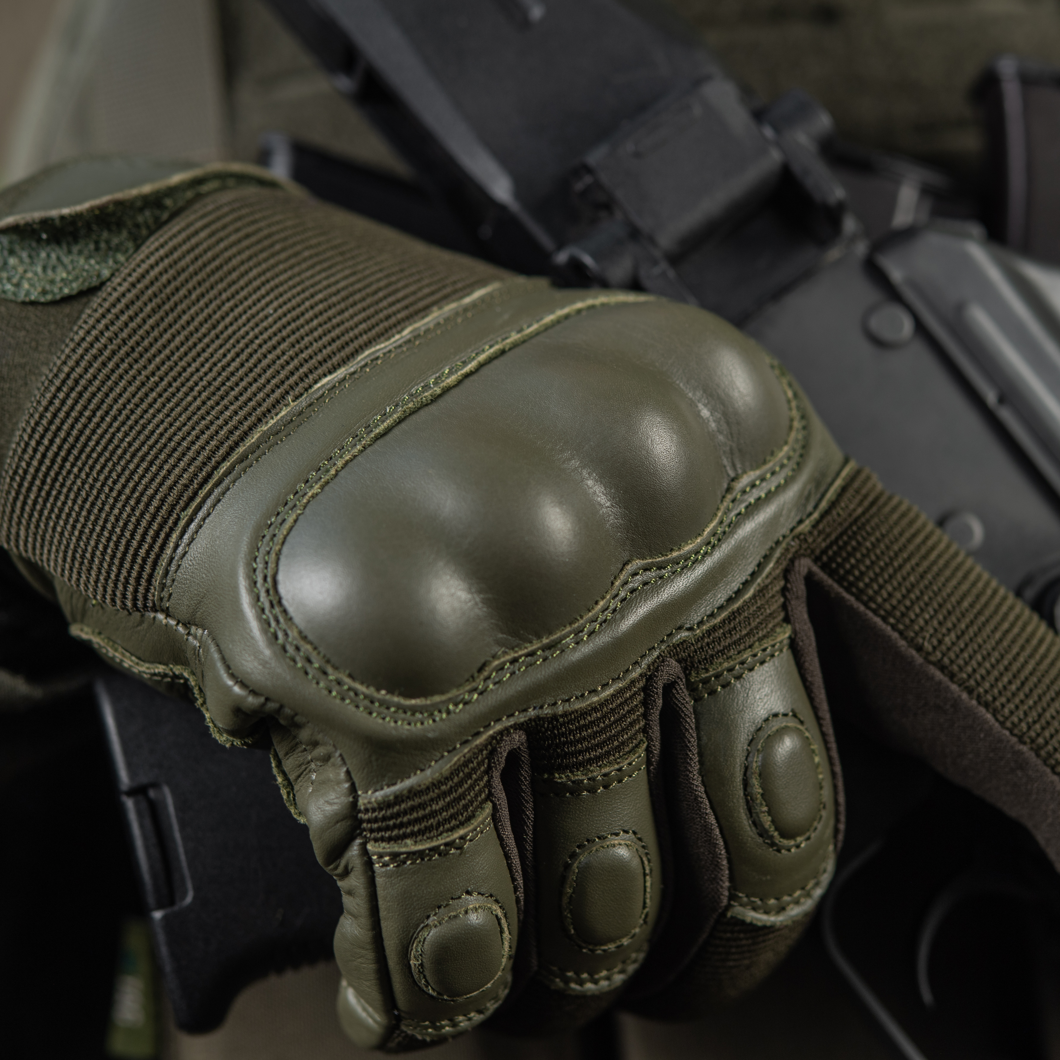 M-Tac перчатки Assault Mk.4 Olive — 14
