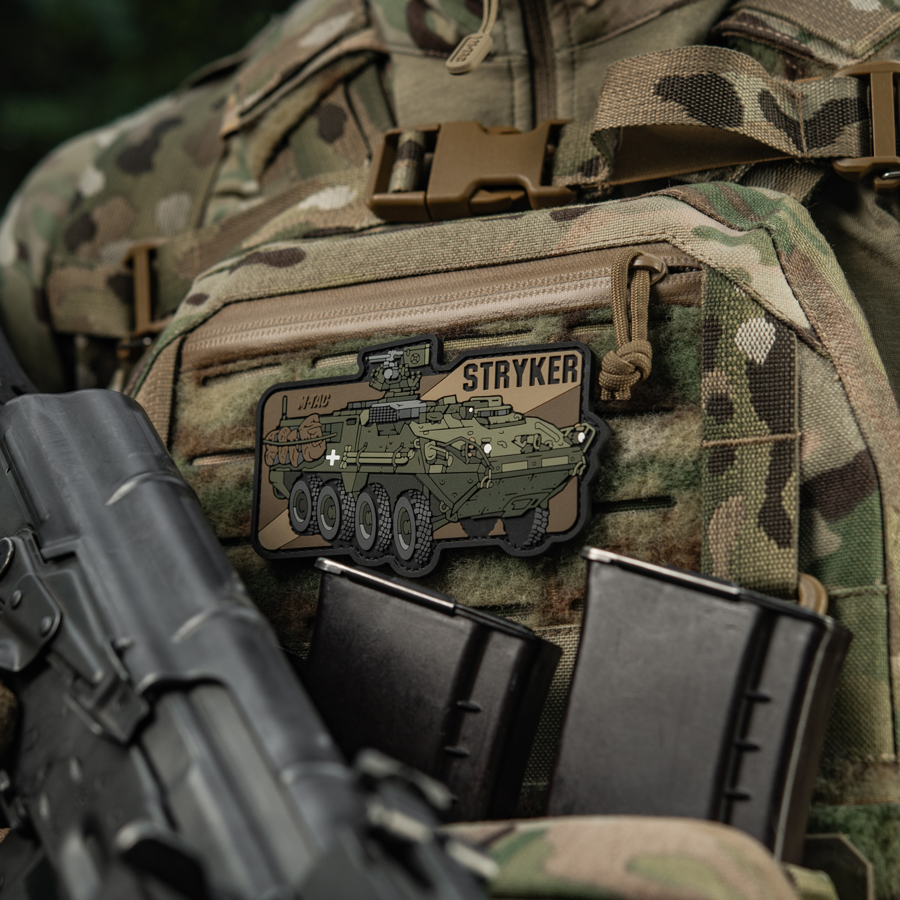 M-Tac нашивка Stryker (PVC) — 6