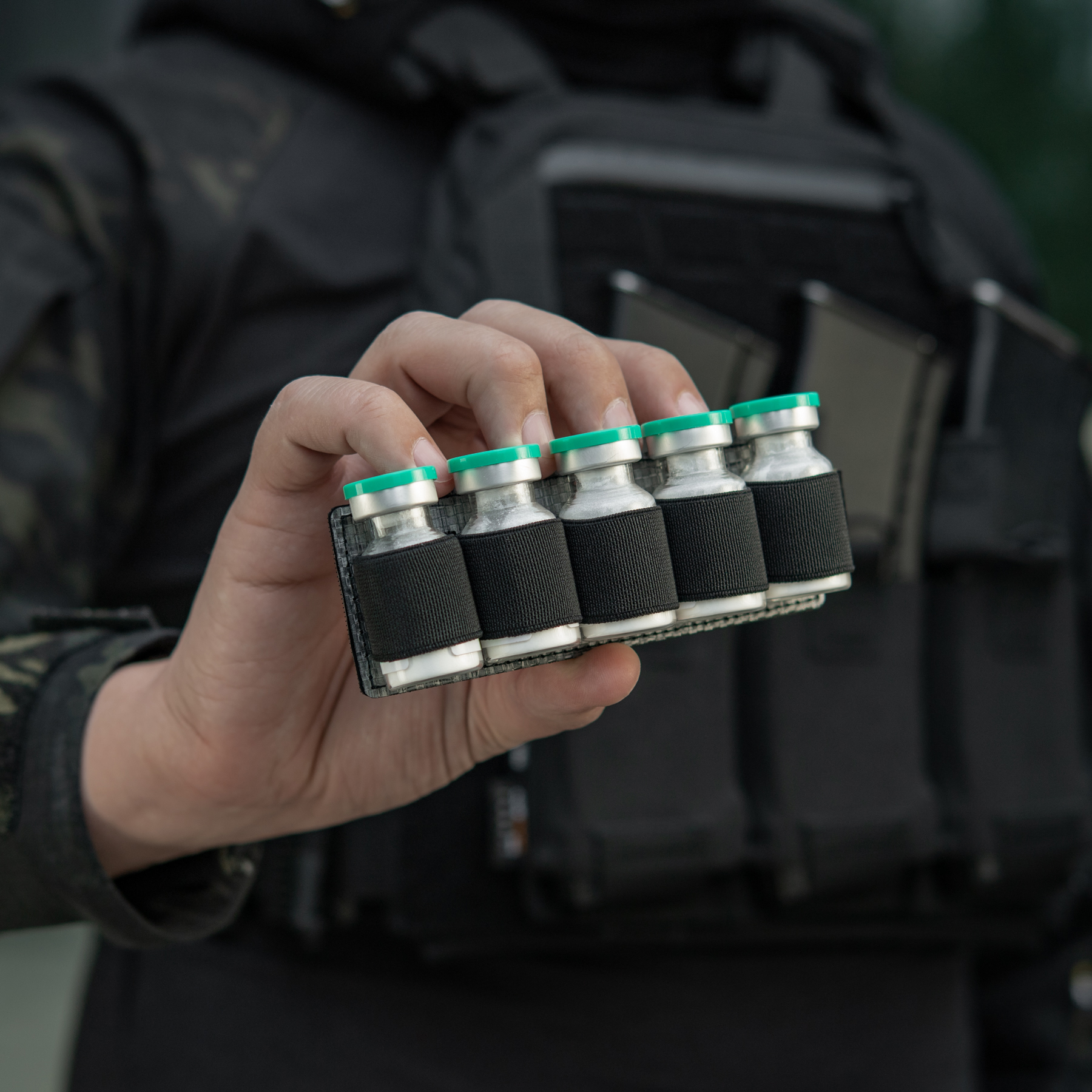M-Tac вставка модульная для ампул 10 ml Black — 10
