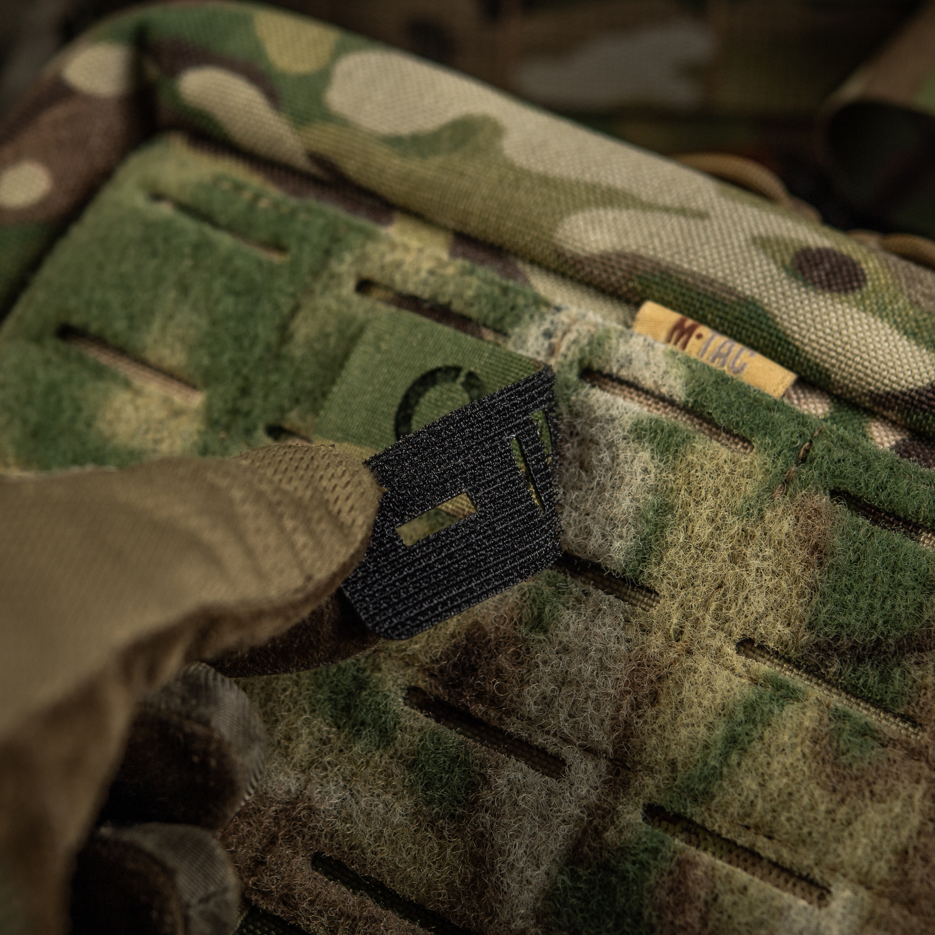 M-Tac нашивка группа крови O (I) - сквозная Laser Cut 25х80 Multicam — 4