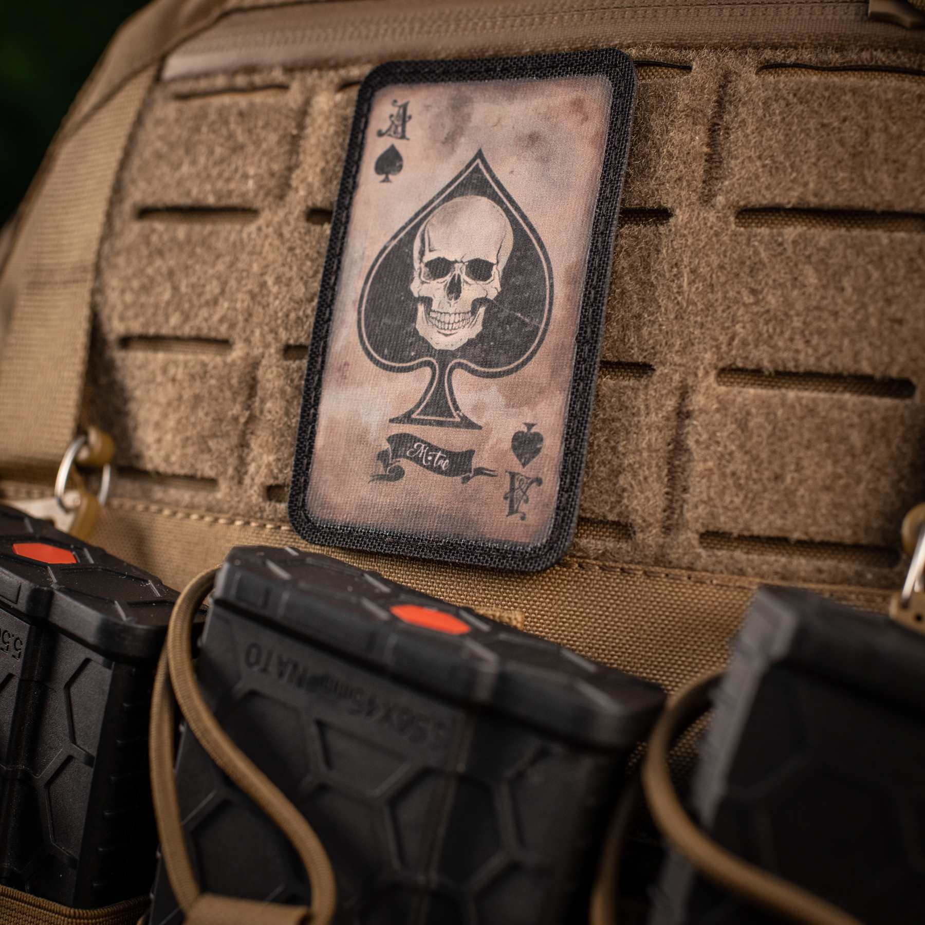 M-Tac нашивка Ace of Spades Coyote/Black — 3
