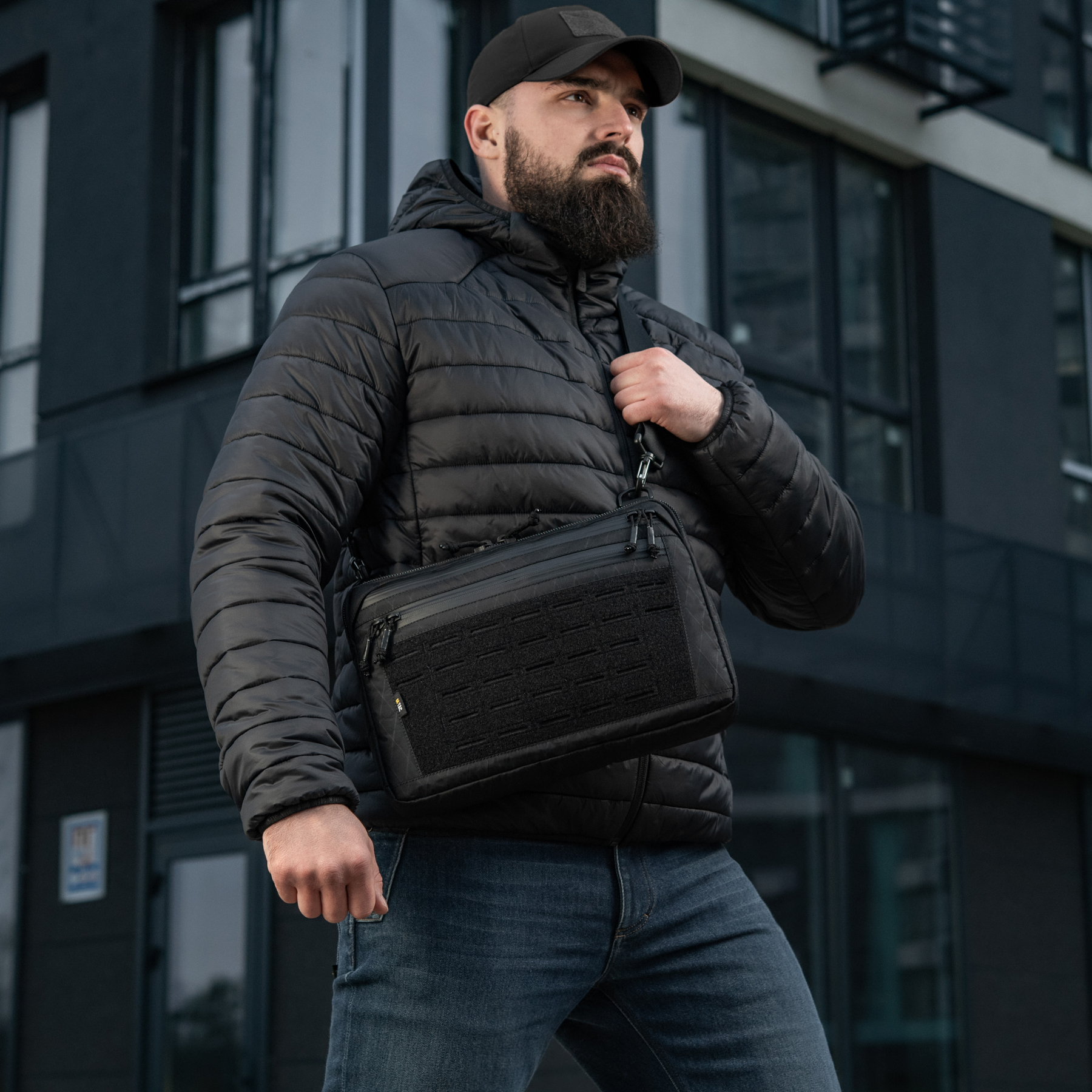 M-Tac сумка Admin Bag Large X-Pac Elite з липучкою Black — 14