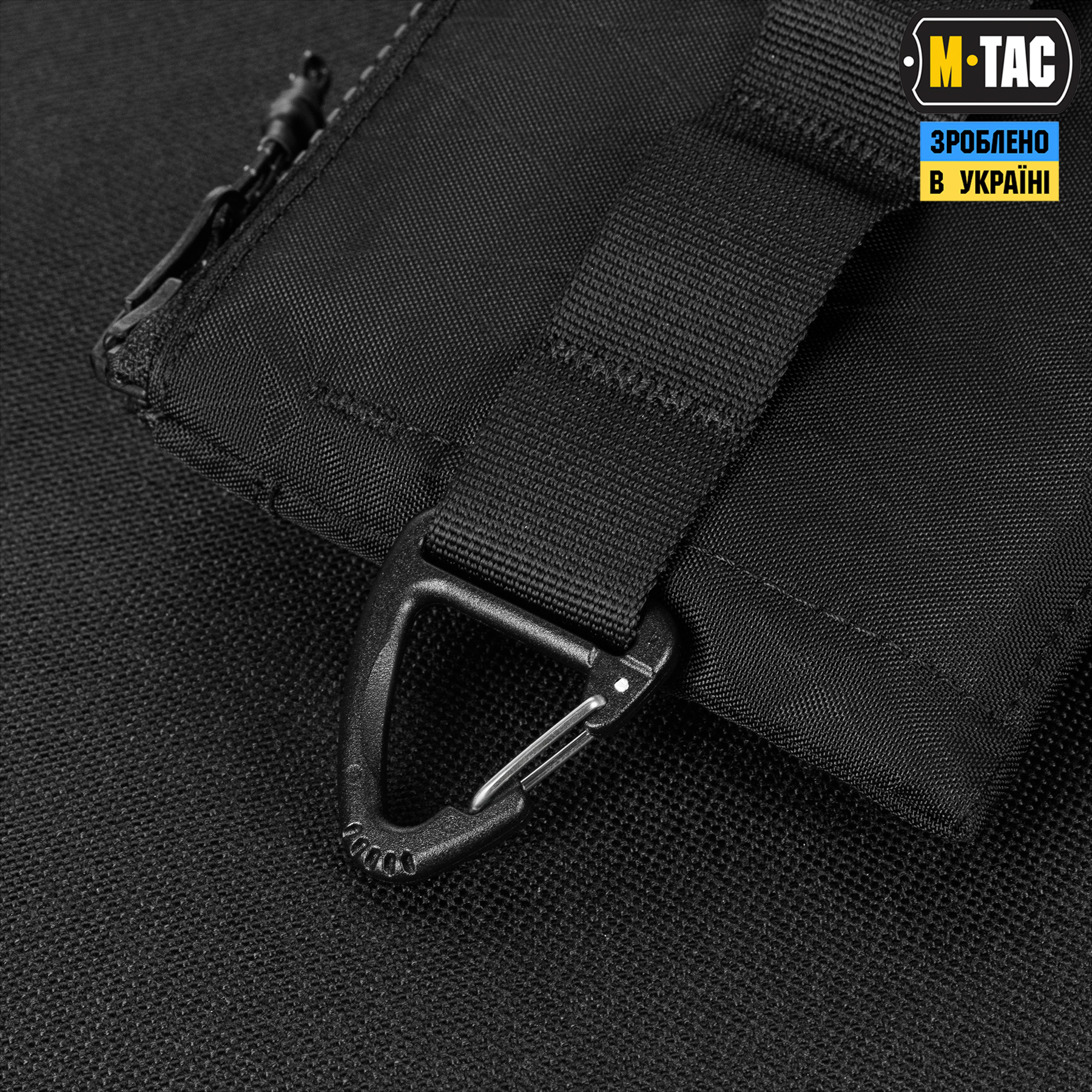 M-Tac кошелек горизонтальный с карабином X-Pac Elite Black — 15