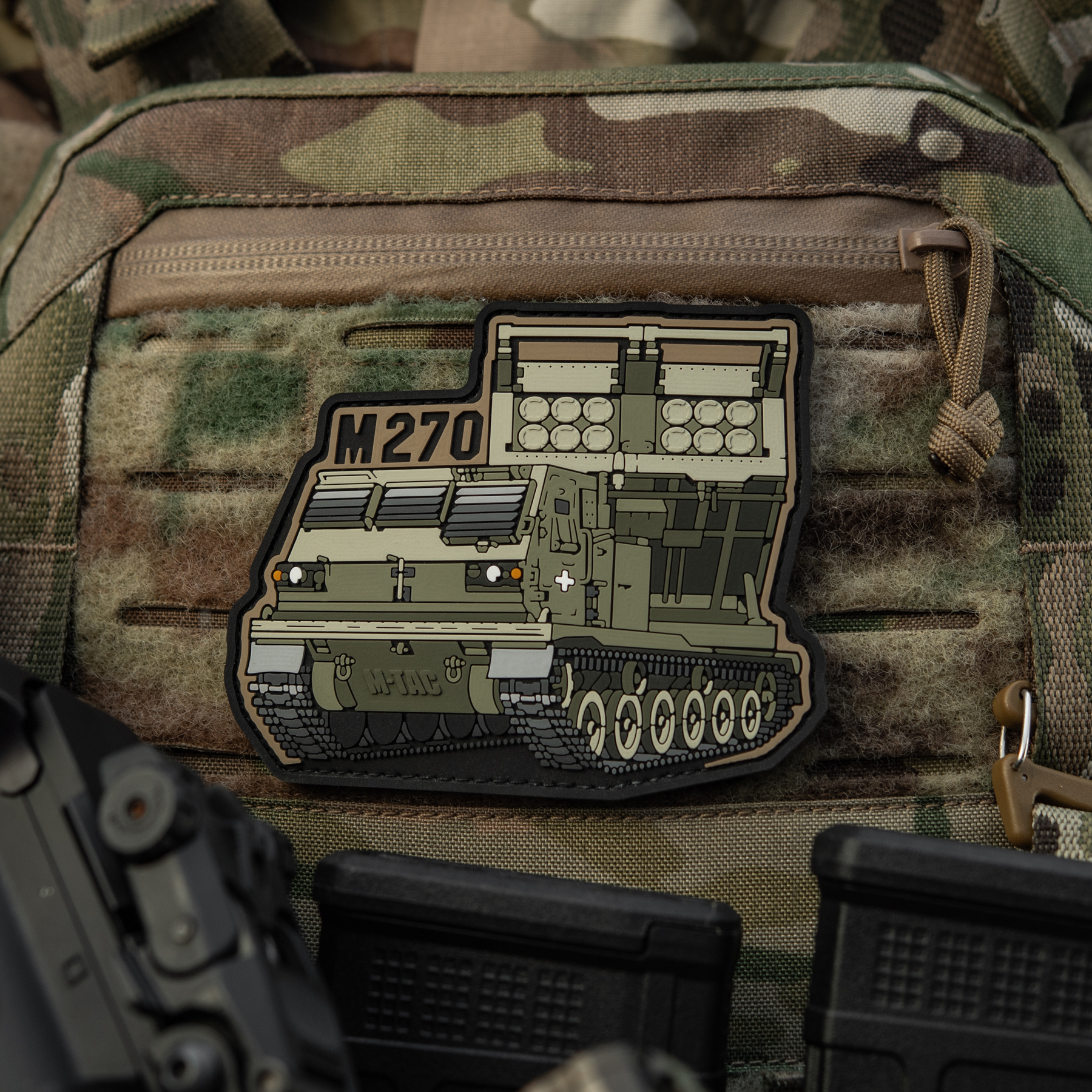 M-Tac нашивка M270 (PVC) — 4