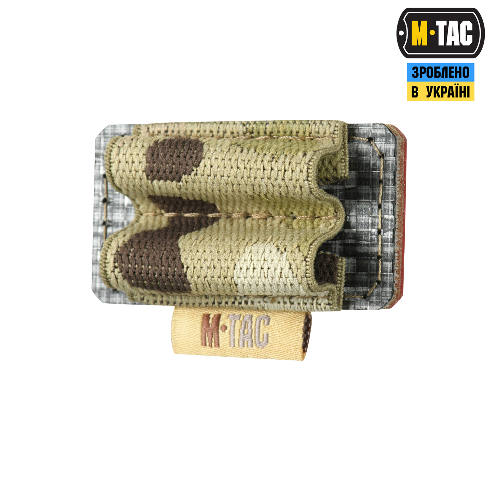 M-Tac Патронташ на липучке для 2-х патронов кал. 308 Multicam — 5