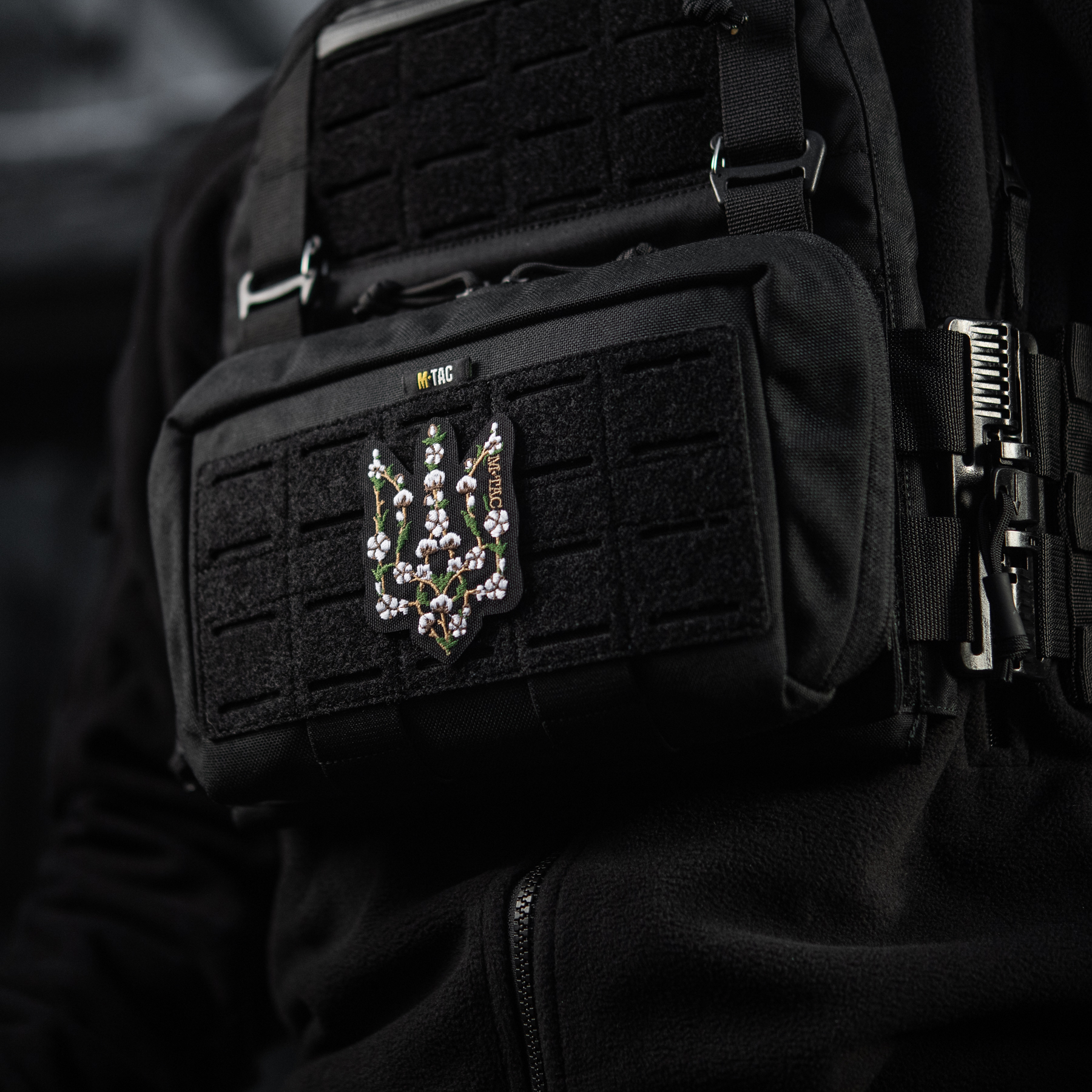 M-Tac нашивка Бавовна (вишивка) Black — 7
