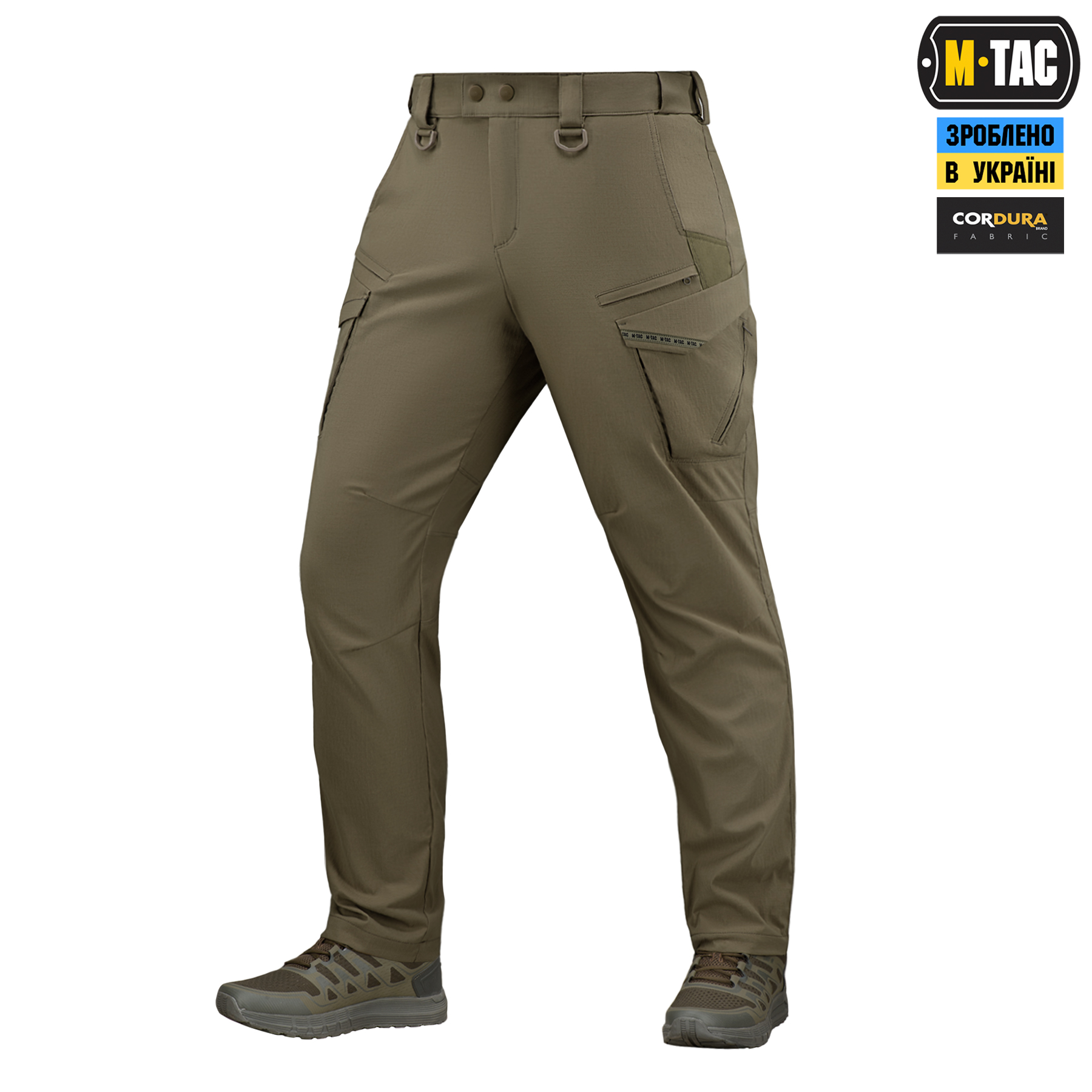 Штани M-Tac Aggressor Summer Gen II Flex Dark Olive (20117048-30/34) розмір 30/34 Хакі