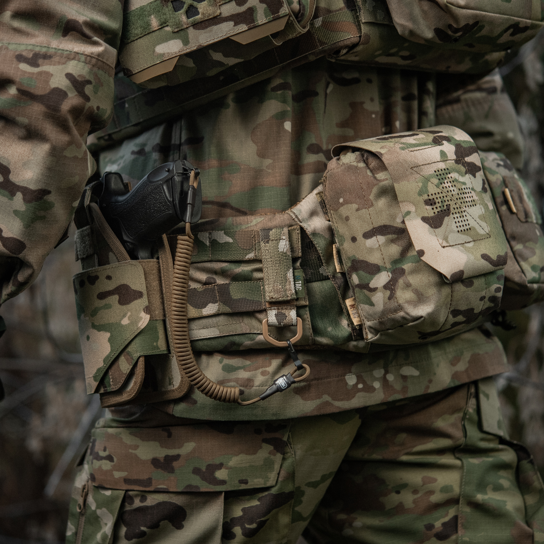 M-Tac крепление с D-кольцом Multicam — 10