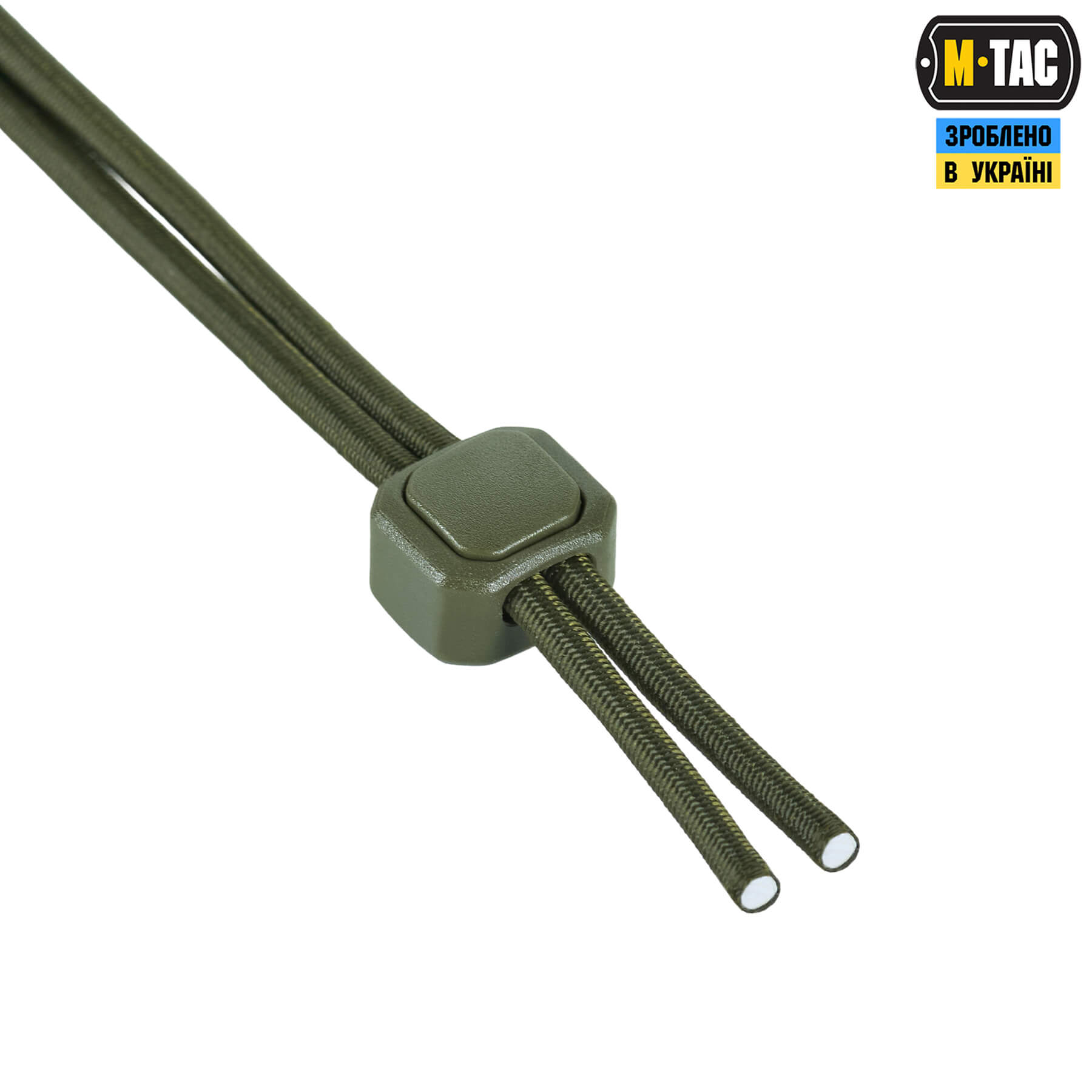 M-Tac шнурки Elastic Shoelaces Ranger Green 120 см — 3