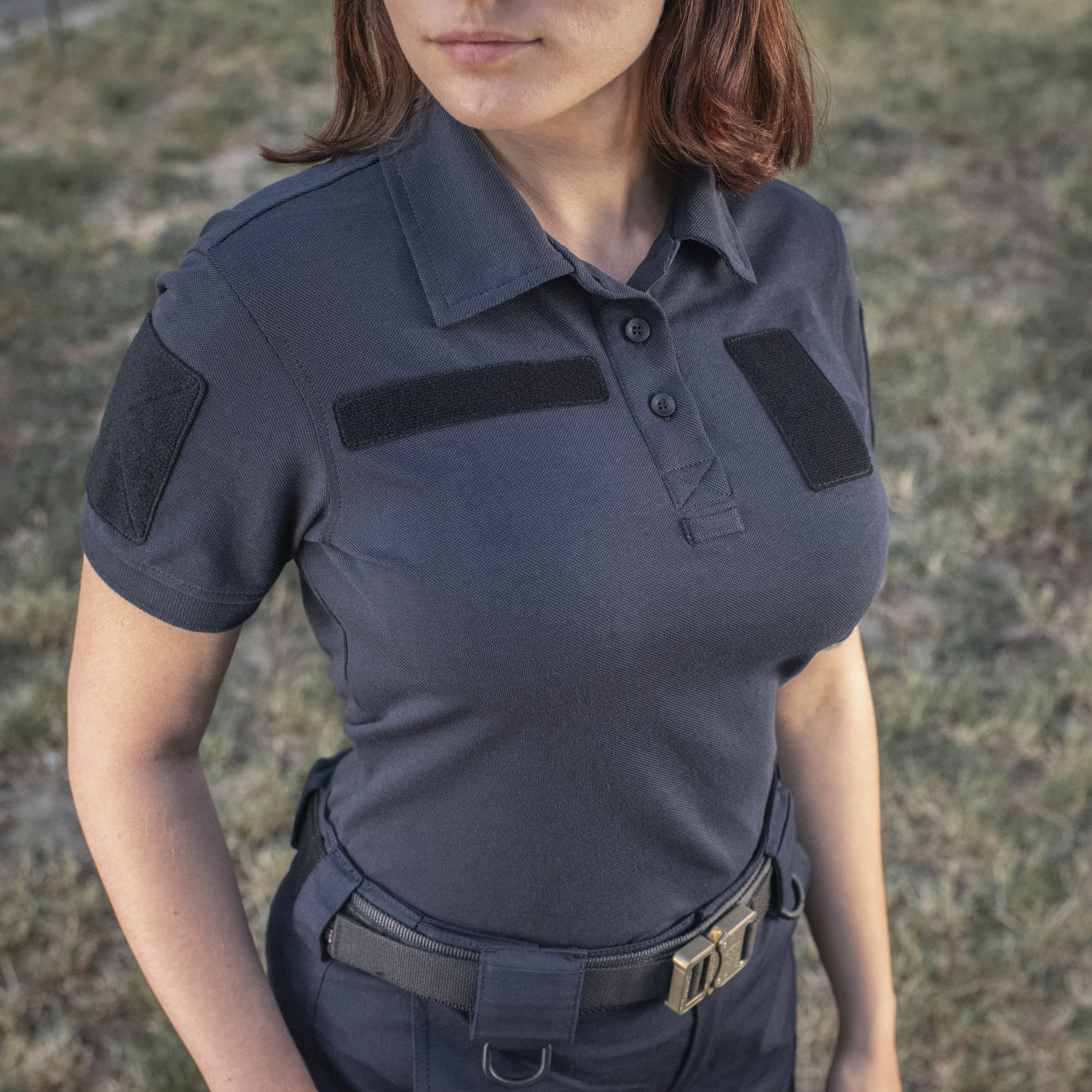 M-Tac поло тактическое 65/35 Lady Dark Navy Blue — 7