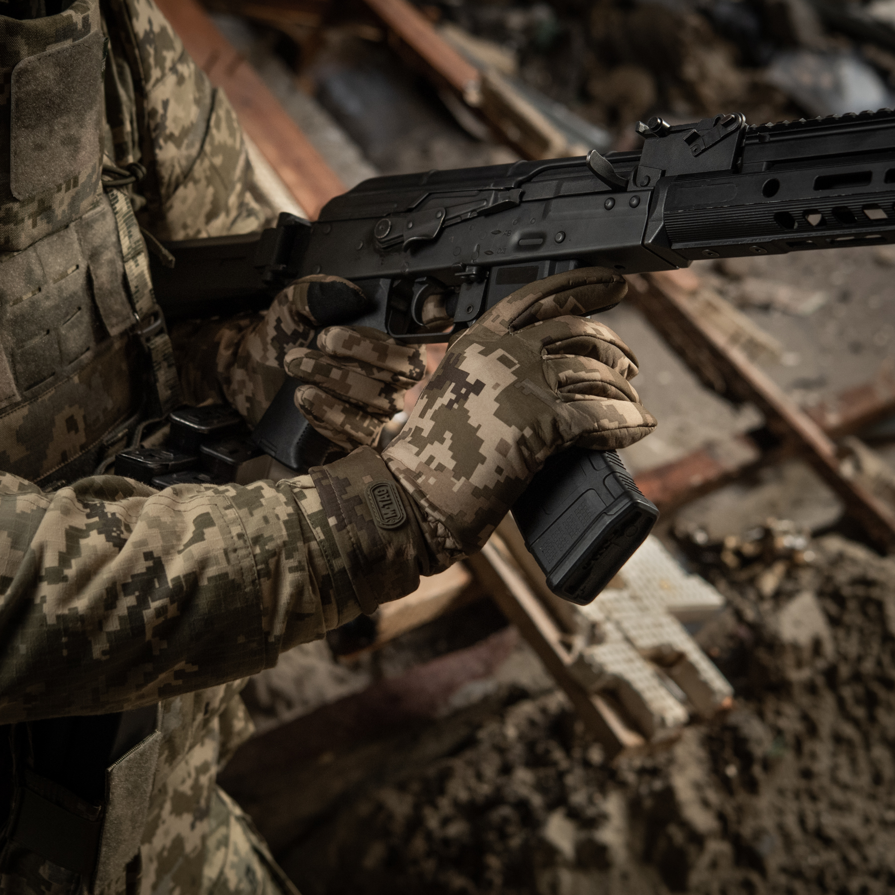 M-Tac перчатки демисезонные Soft Shell ММ14 — 20