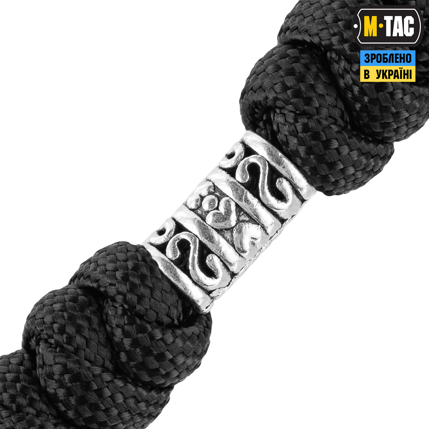 M-Tac темляк Zeus Black&Silver — 4