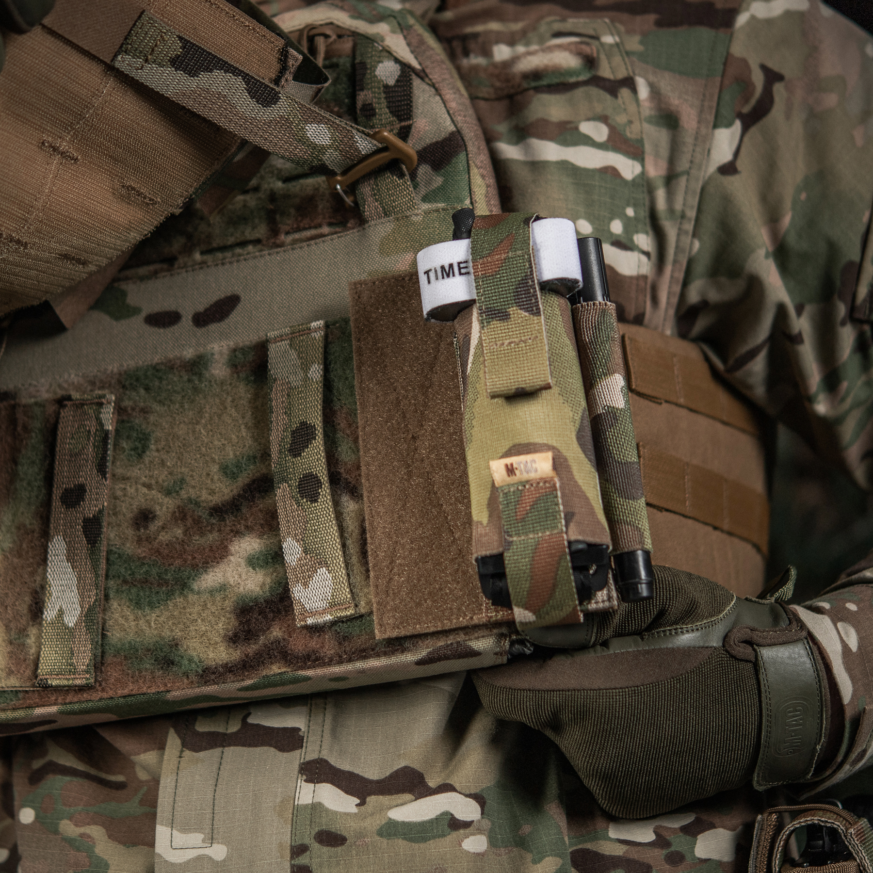 M-Tac подсумок для турникета эластичный на липучке Gen.III Multicam — 24