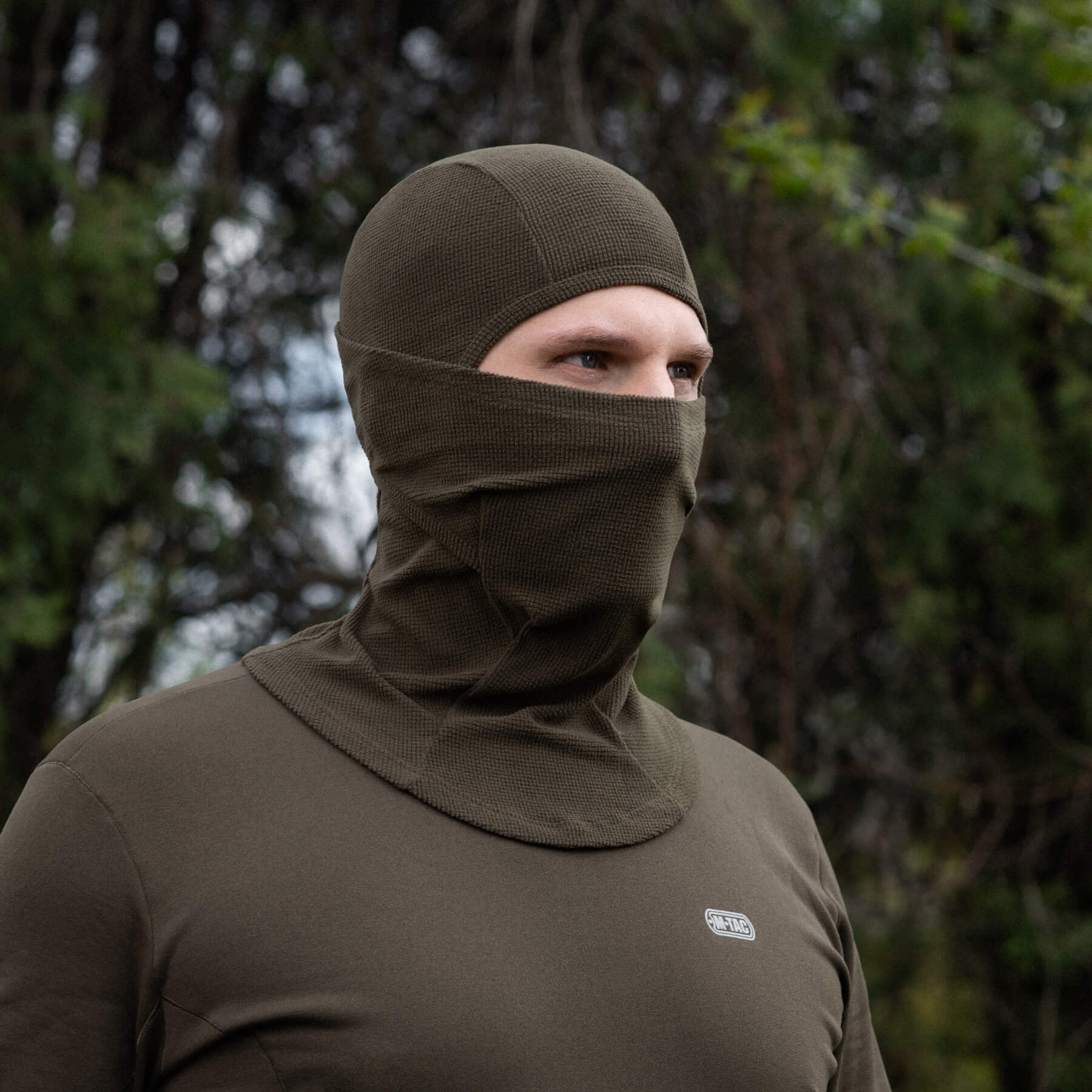 M-Tac балаклава-ниндзя Pro микрофлис рип-стоп Dark Olive — 9