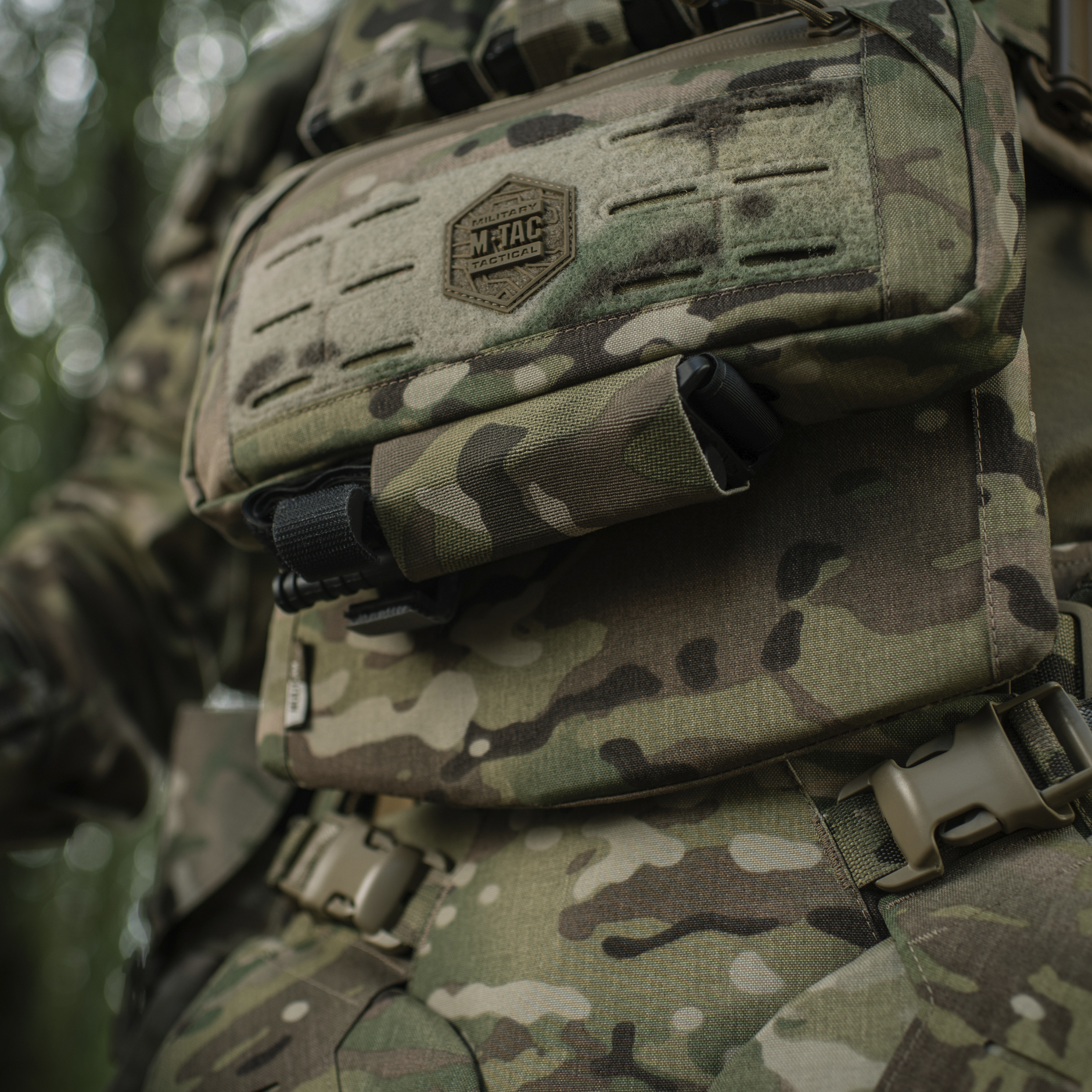 M-Tac защита живота с баллистическим пакетом 1 класс защиты (FMS) Multicam — 20
