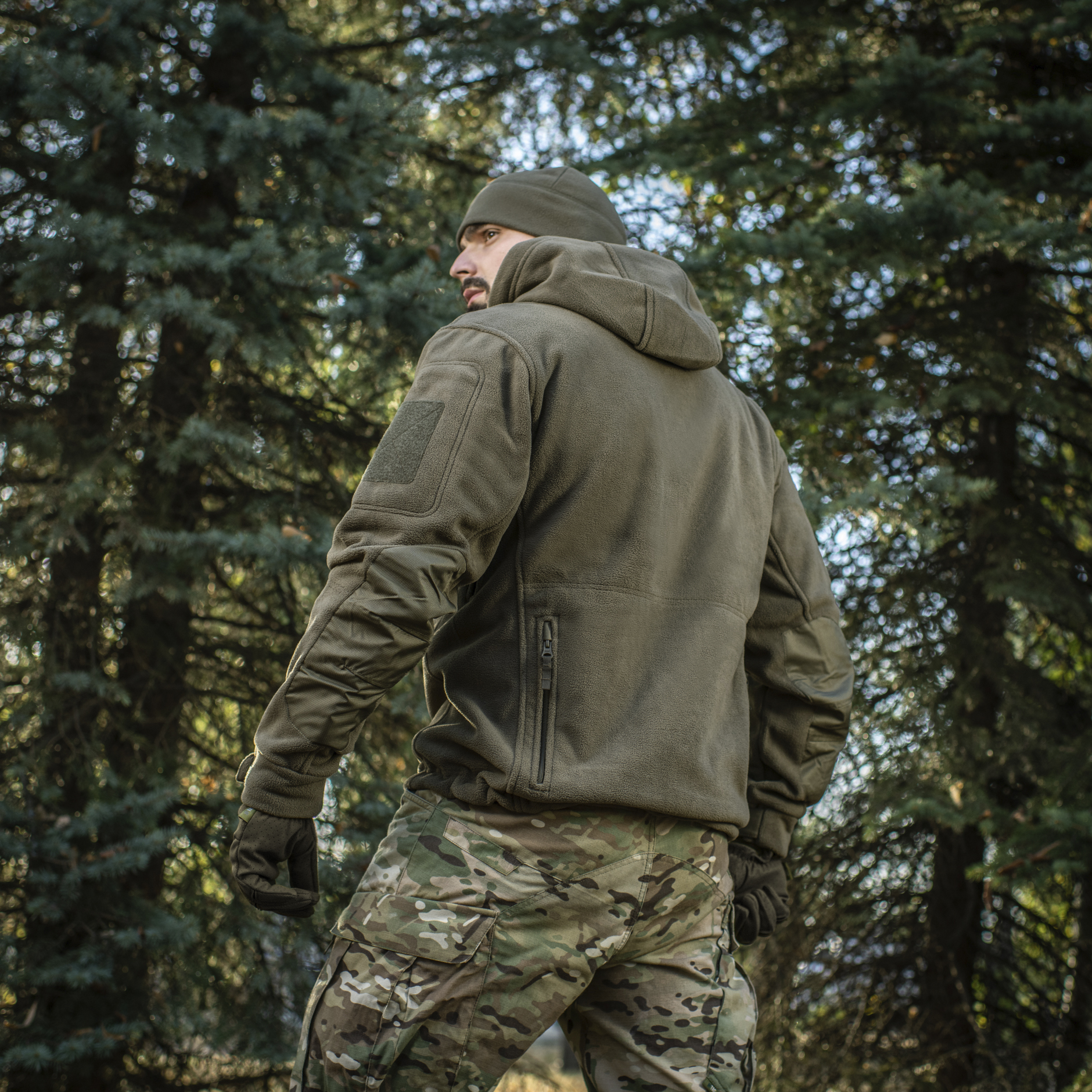 M-Tac куртка флисовая Windblock Division Gen.II Dark Olive — 25